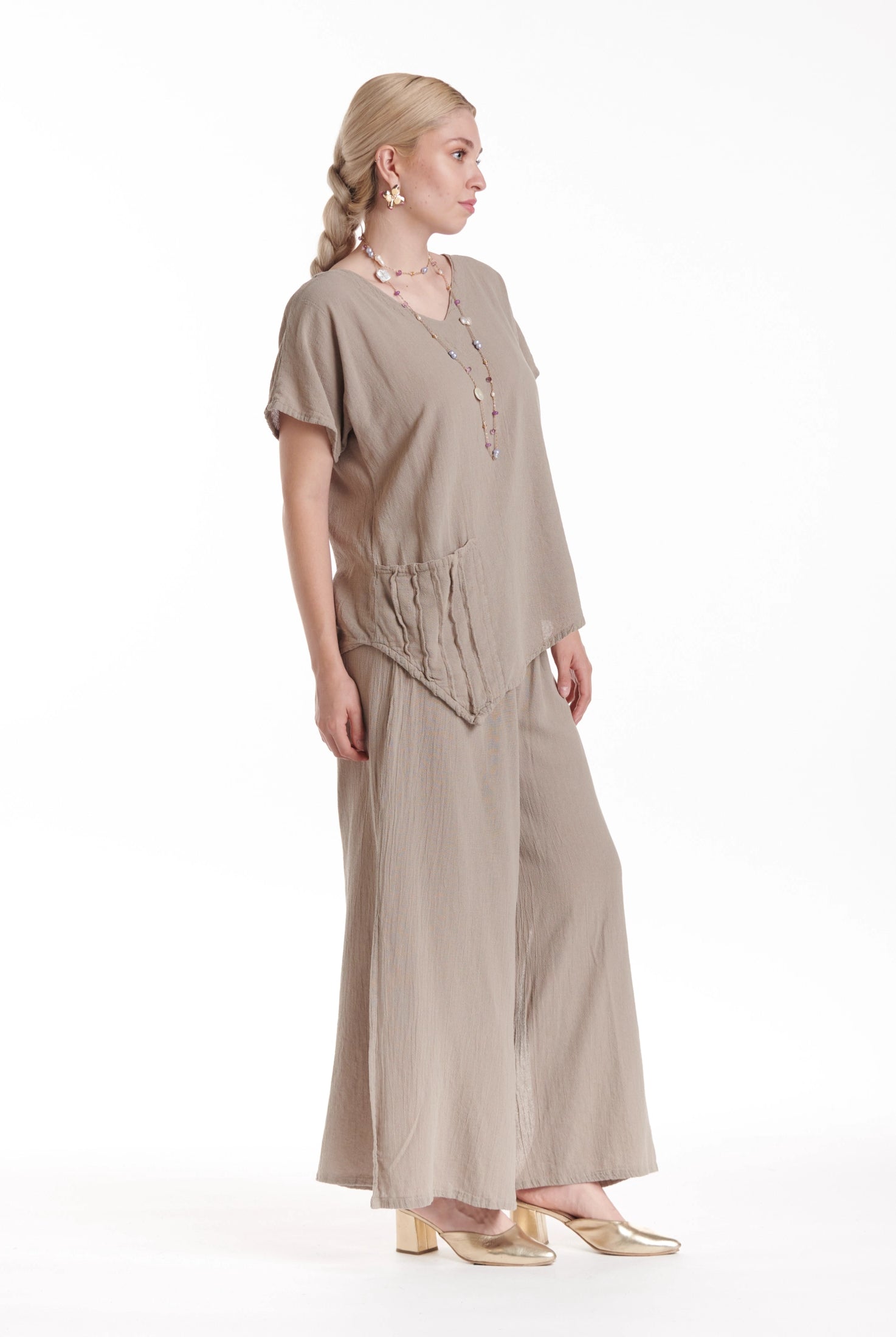 Polly Cotton Gauze Blouse-Oh My Gauze