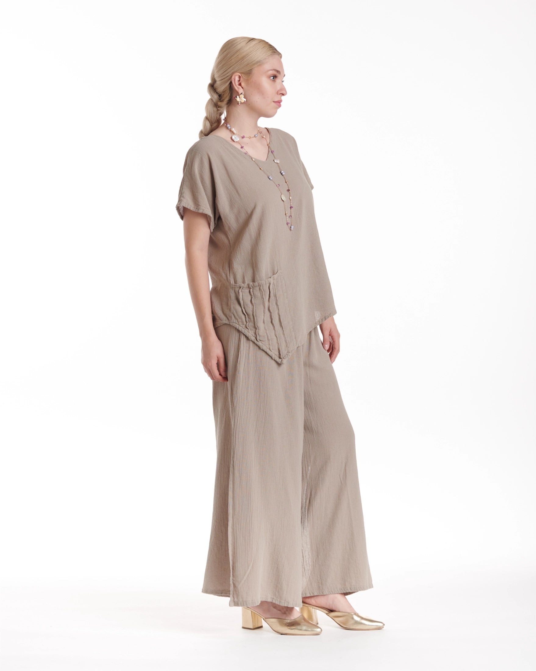 Polly Cotton Gauze Blouse-Oh My Gauze