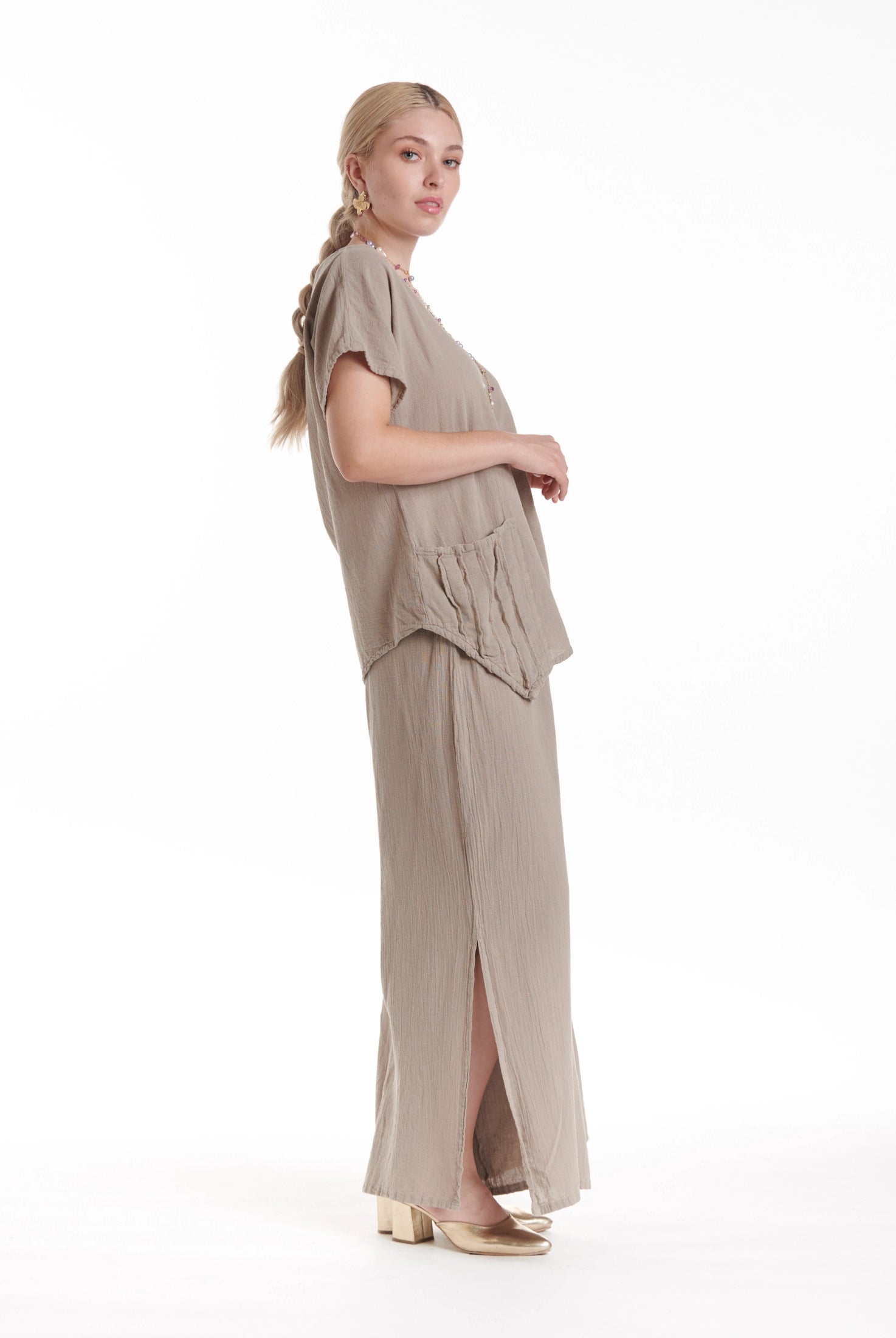 Polly Cotton Gauze Blouse-Oh My Gauze