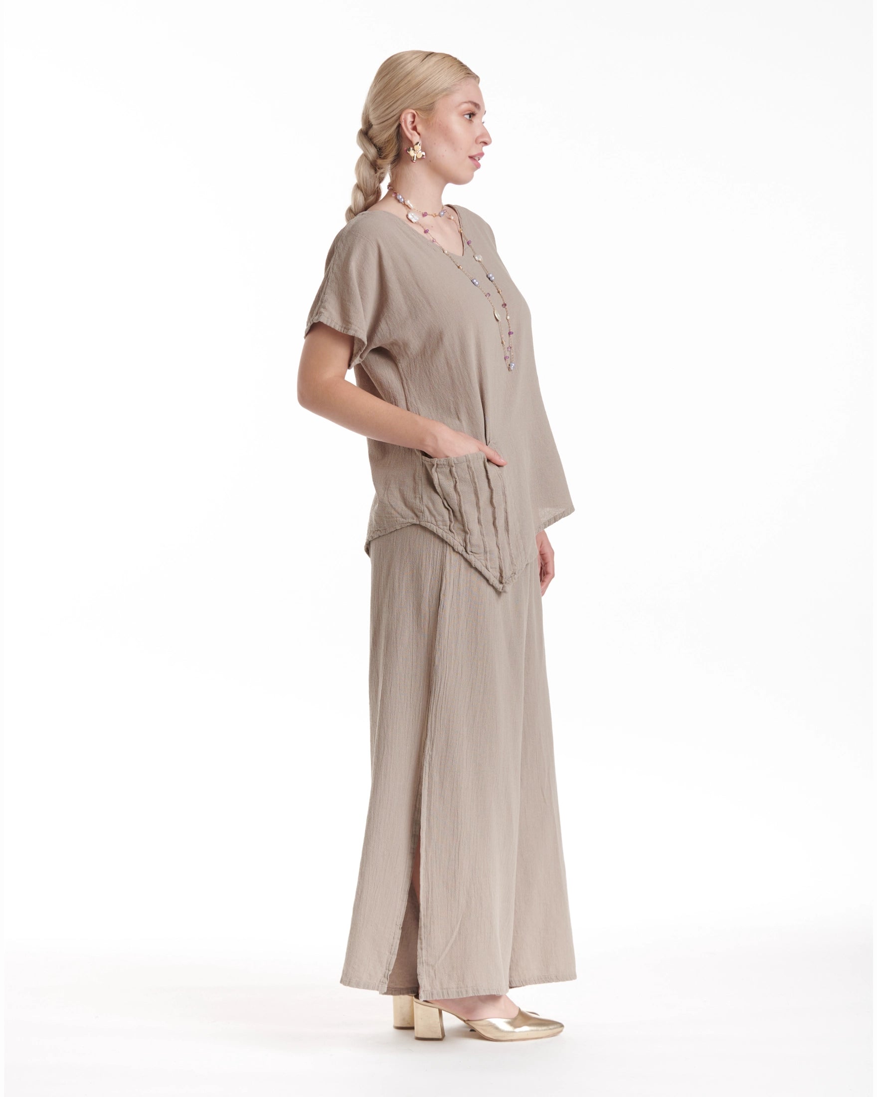 Polly Cotton Gauze Blouse-Oh My Gauze