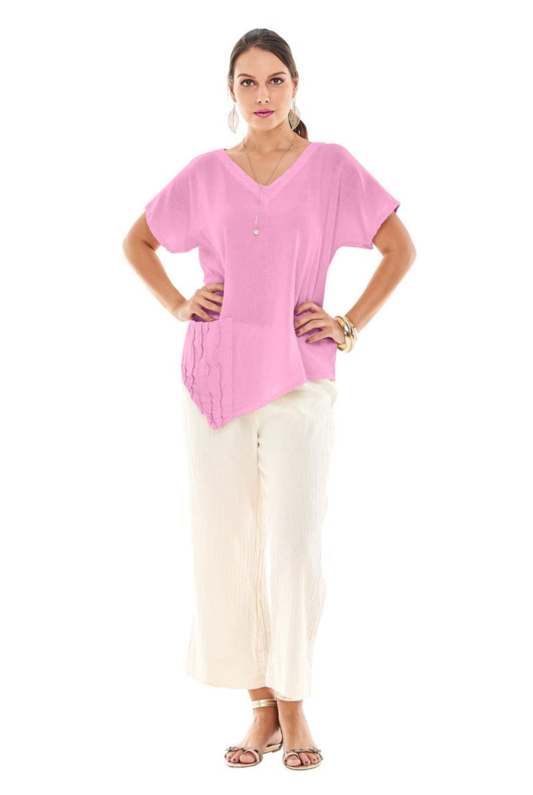 Polly Cotton Gauze Blouse-Oh My Gauze