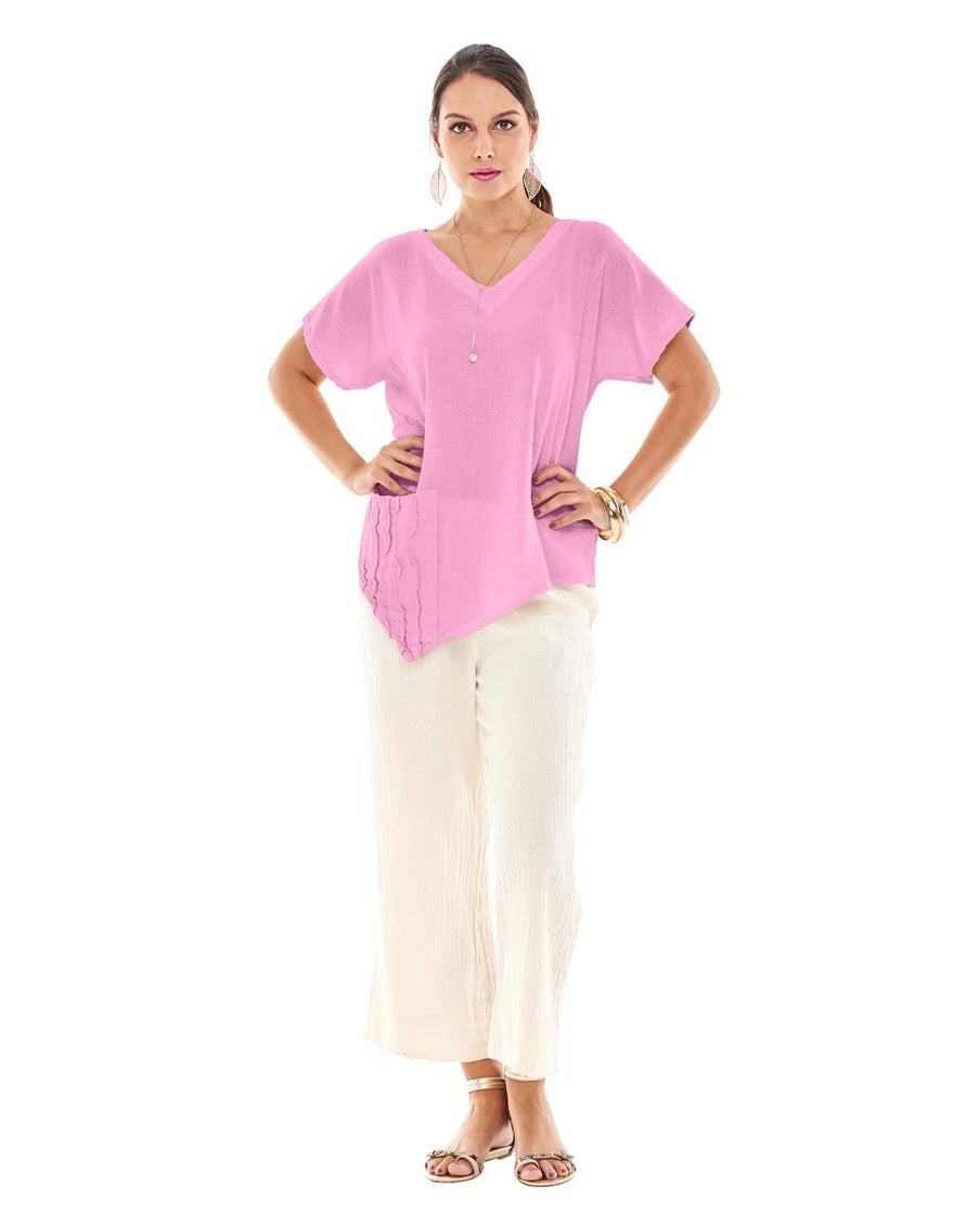 Polly Cotton Gauze Blouse-Oh My Gauze