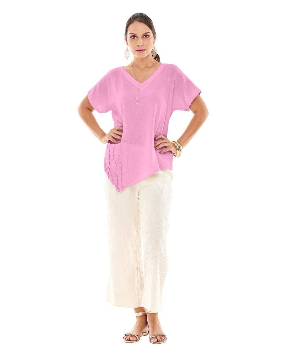 Polly Cotton Gauze Blouse-Oh My Gauze