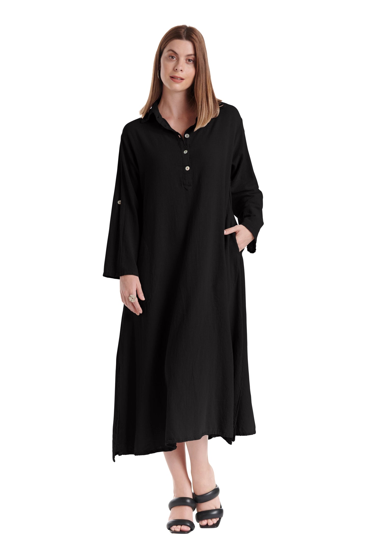 River Cotton Gauze Dress-Oh My Gauze