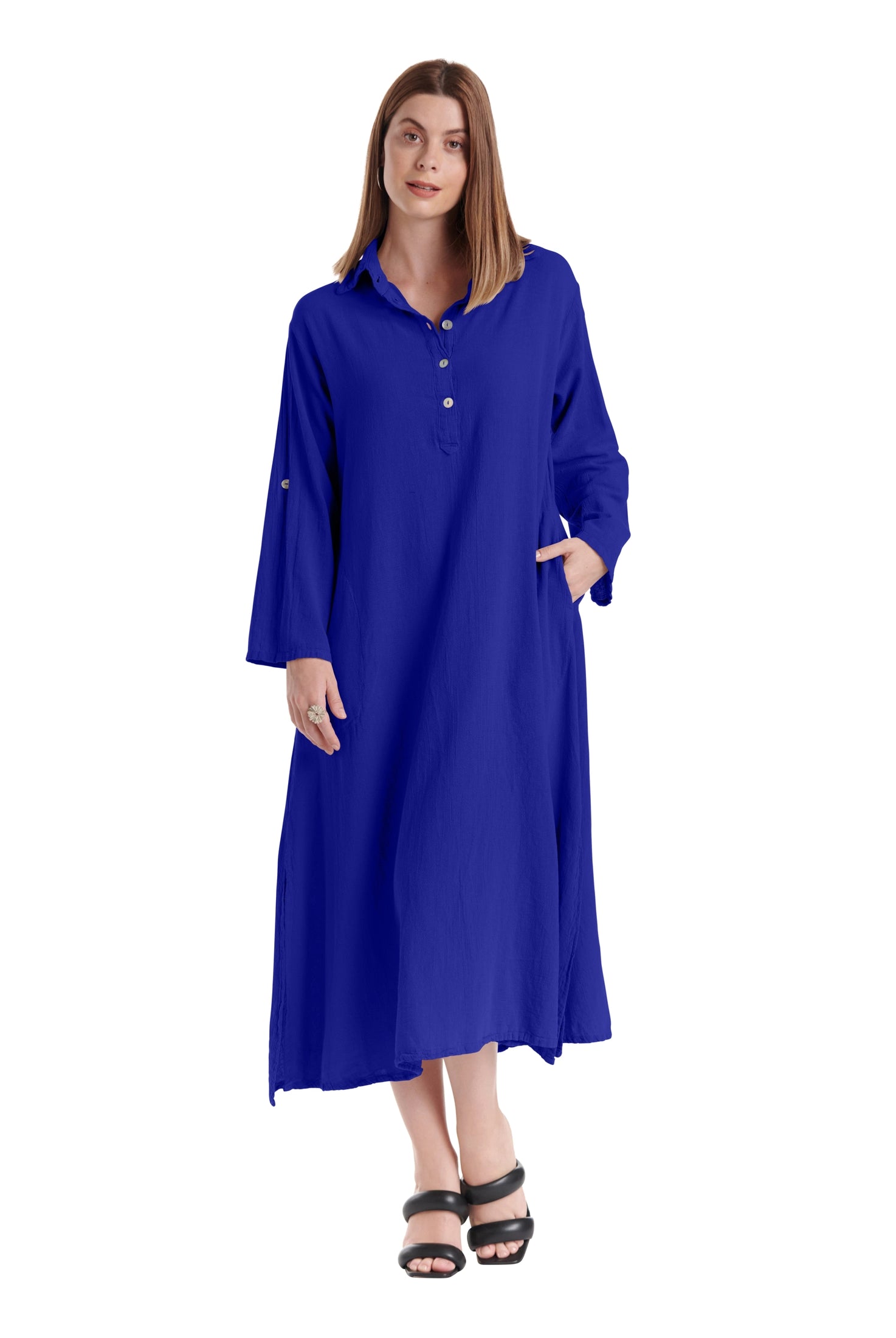 River Cotton Gauze Dress-Oh My Gauze