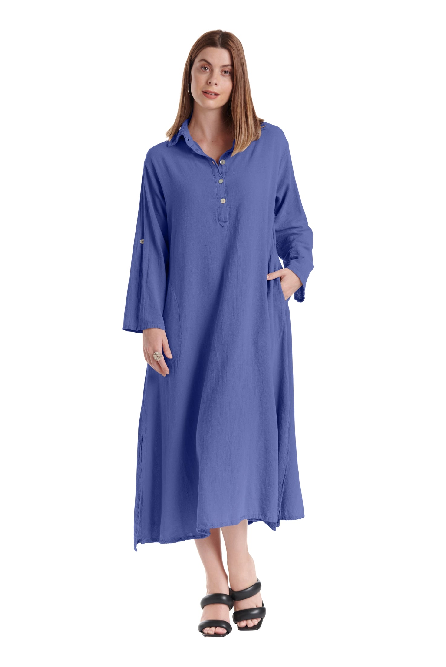 River Cotton Gauze Dress-Oh My Gauze