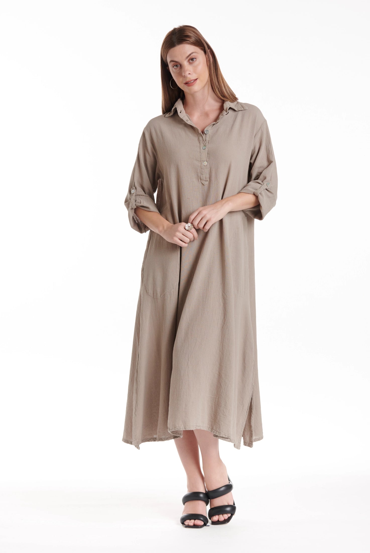 River Cotton Gauze Dress-Oh My Gauze
