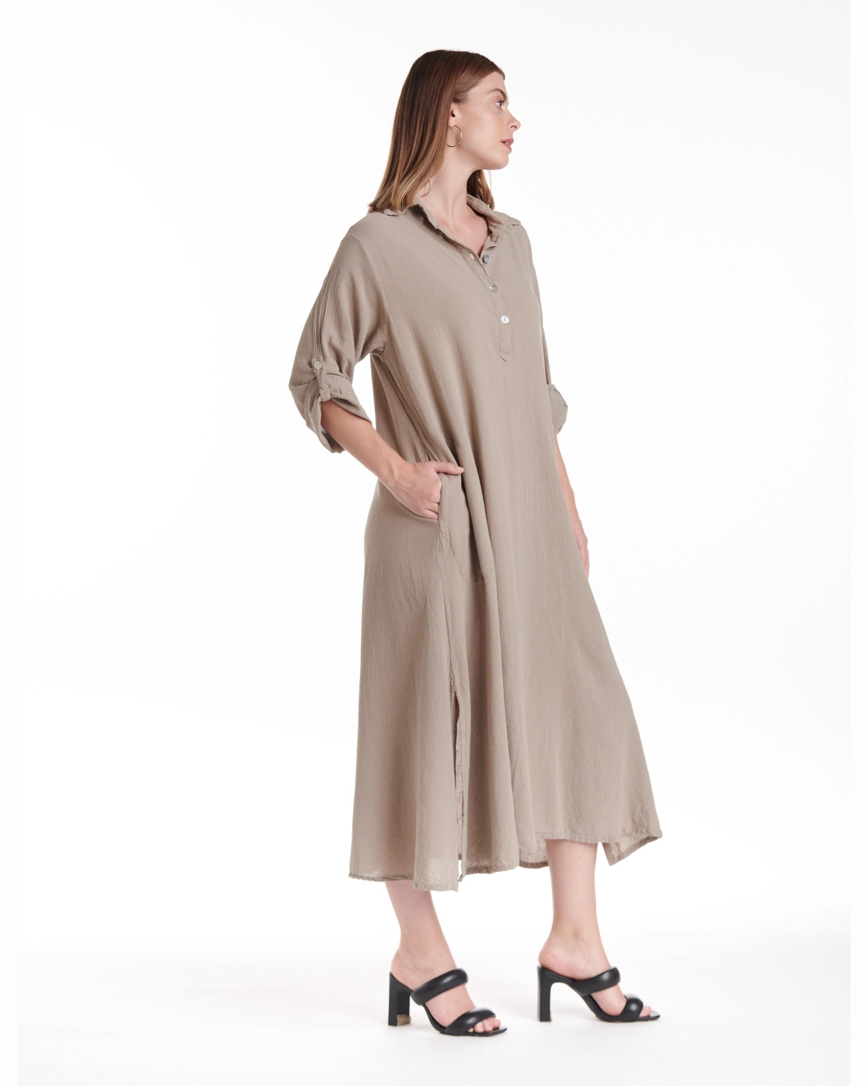 River Cotton Gauze Dress - Final Sale-Oh My Gauze