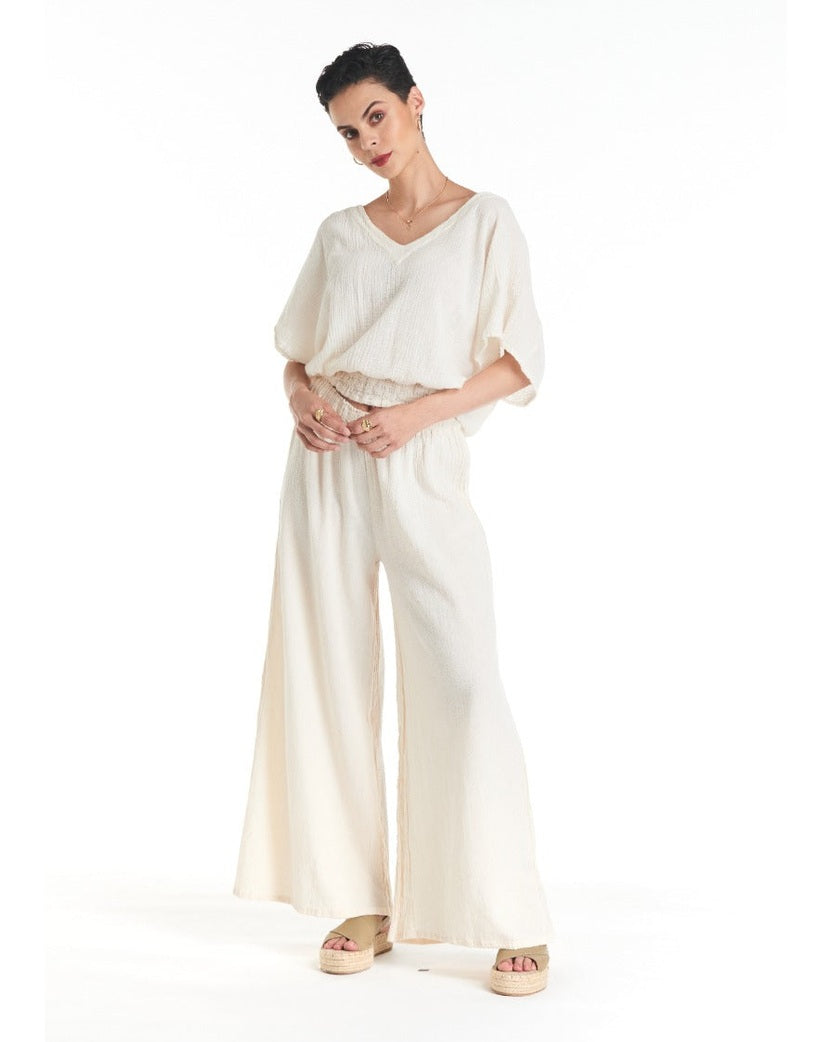 Romane Cotton Gauze Blouse-Oh My Gauze