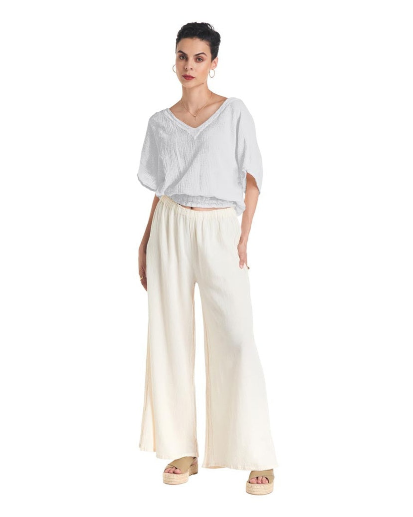 Romane Cotton Gauze Blouse-Oh My Gauze