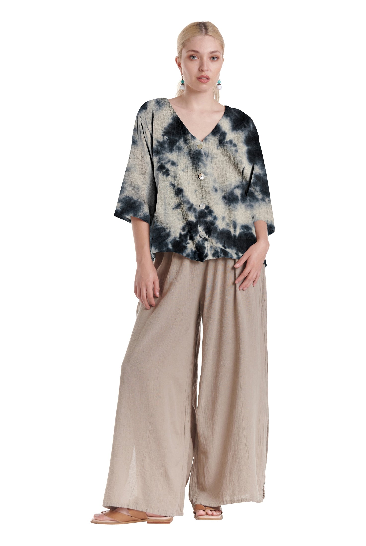 Ronie Cotton Gauze Blouse-Oh My Gauze