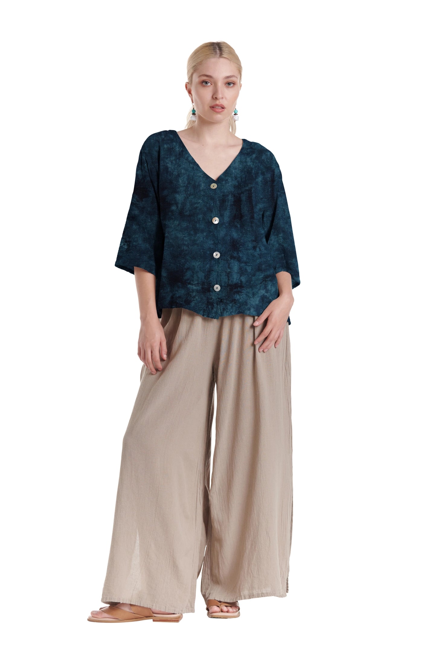 Ronie Cotton Gauze Blouse-Oh My Gauze