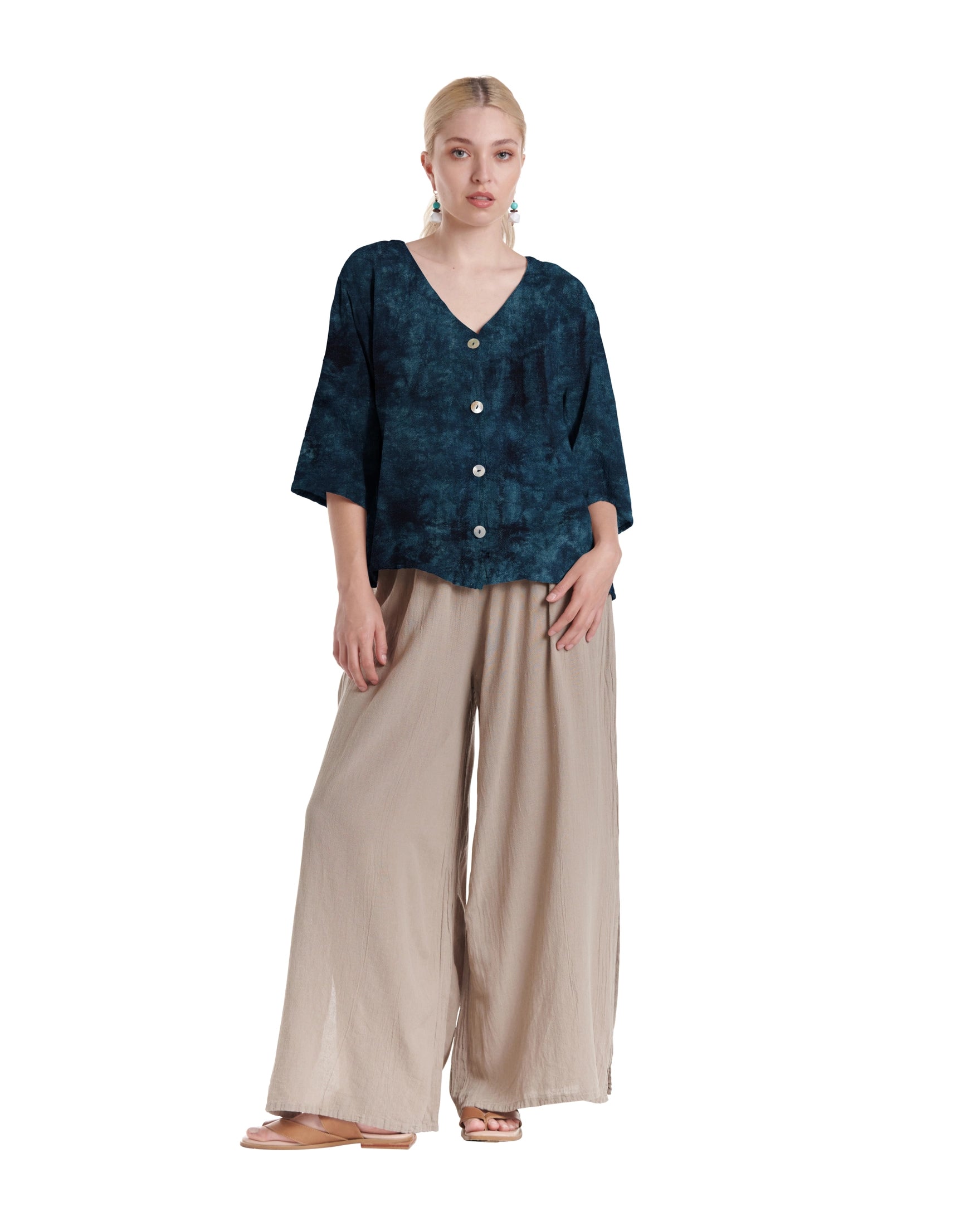 Ronie Cotton Gauze Blouse-Oh My Gauze