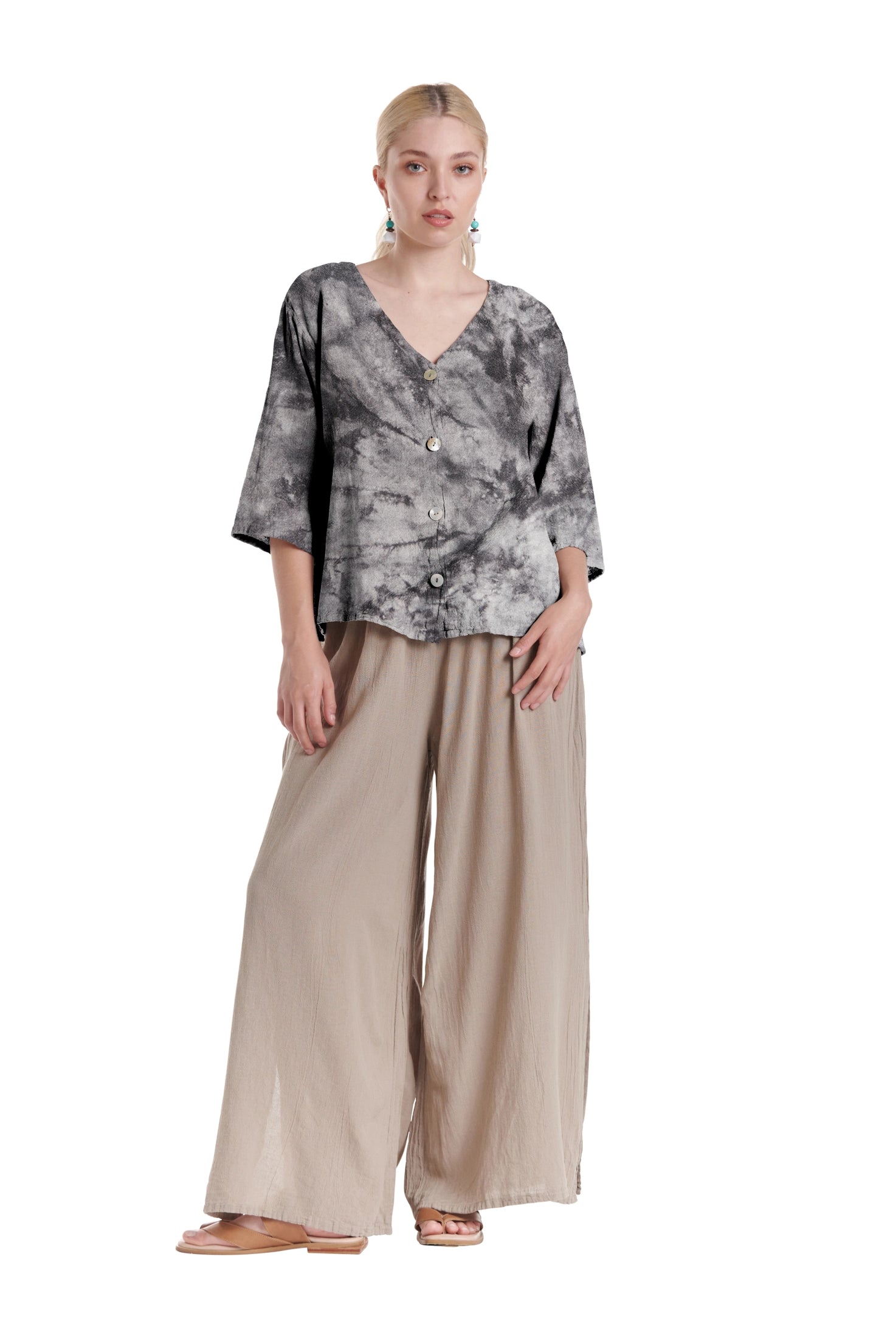 Ronie Cotton Gauze Blouse-Oh My Gauze