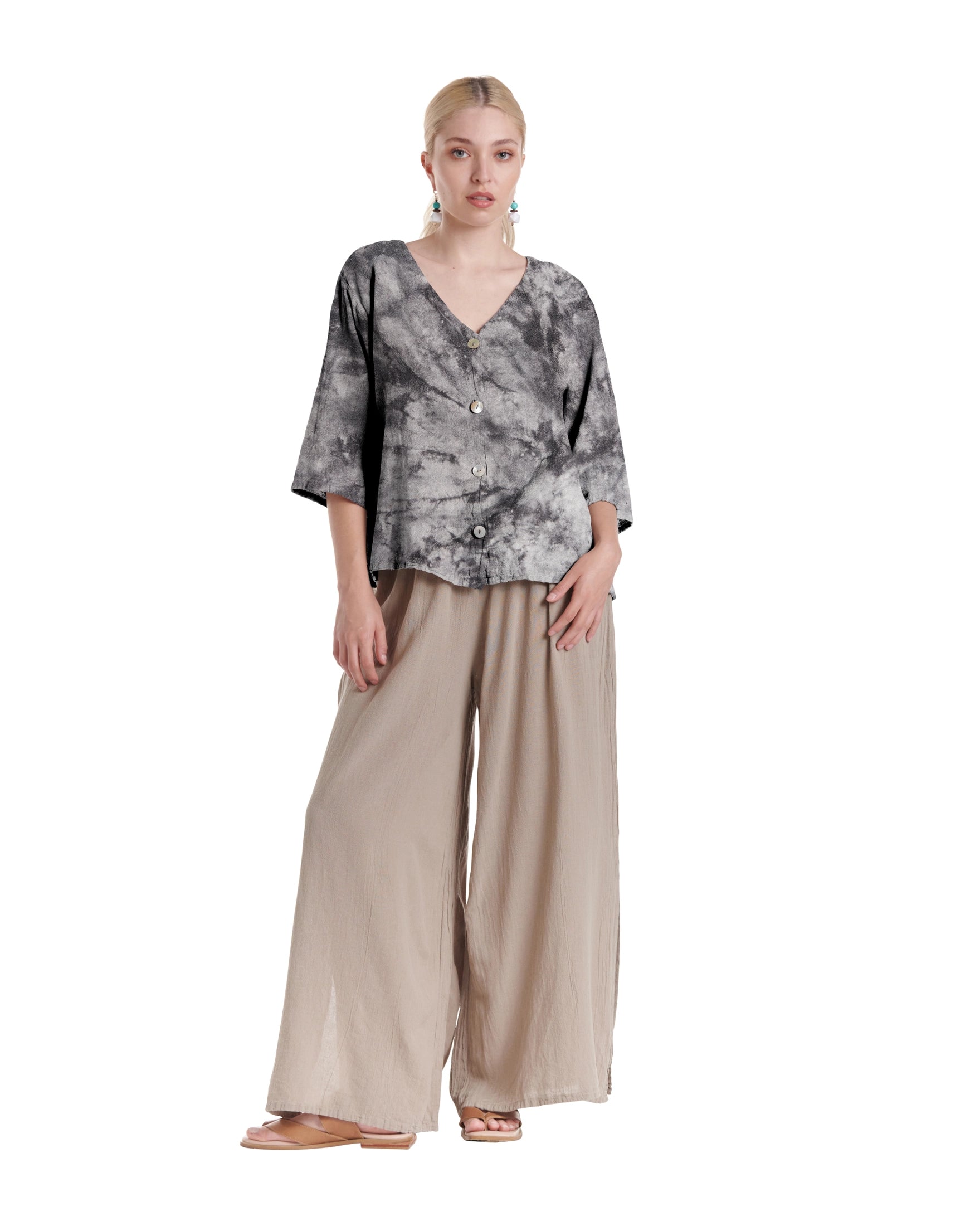 Ronie Cotton Gauze Blouse-Oh My Gauze