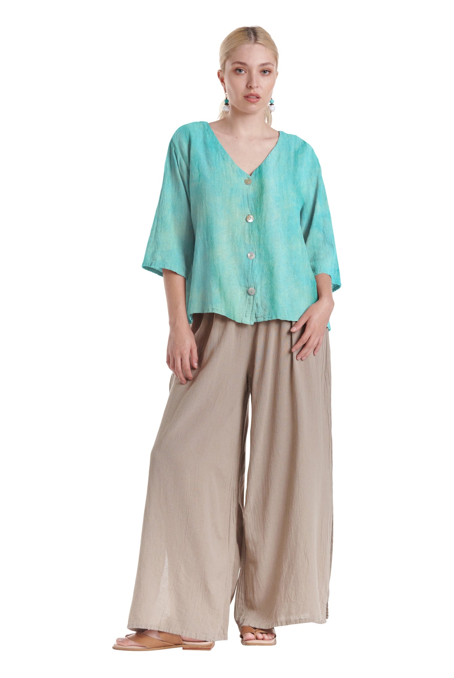 Ronie Cotton Gauze Blouse-Oh My Gauze