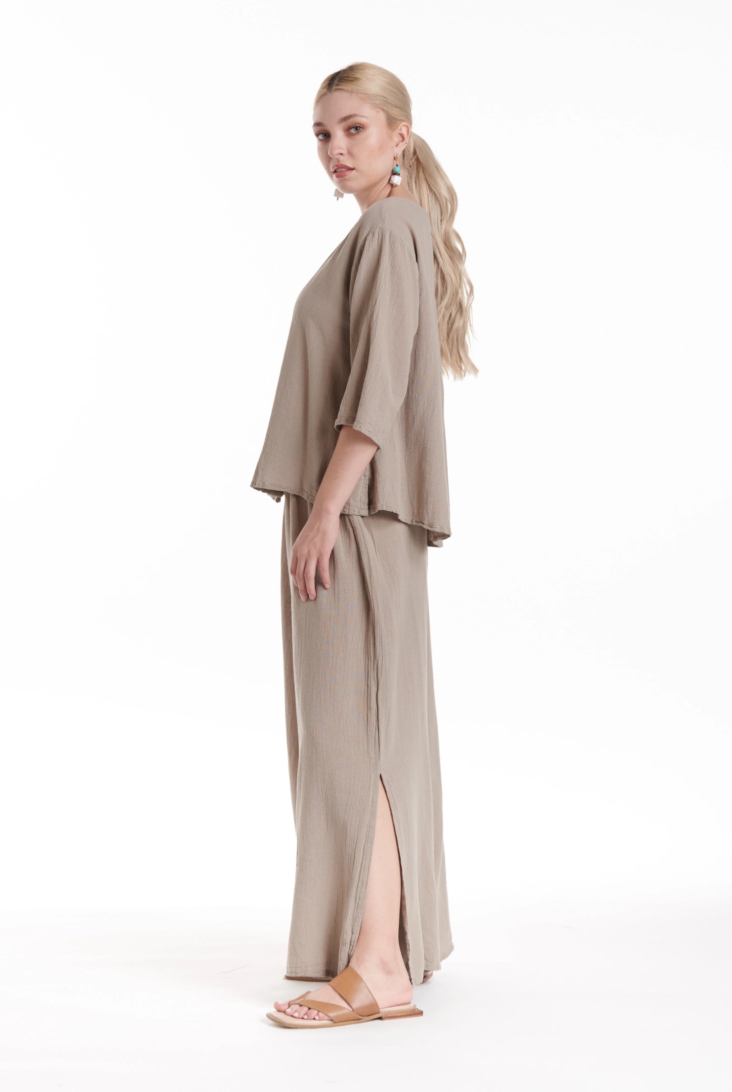 Ronie Cotton Gauze Blouse-Oh My Gauze