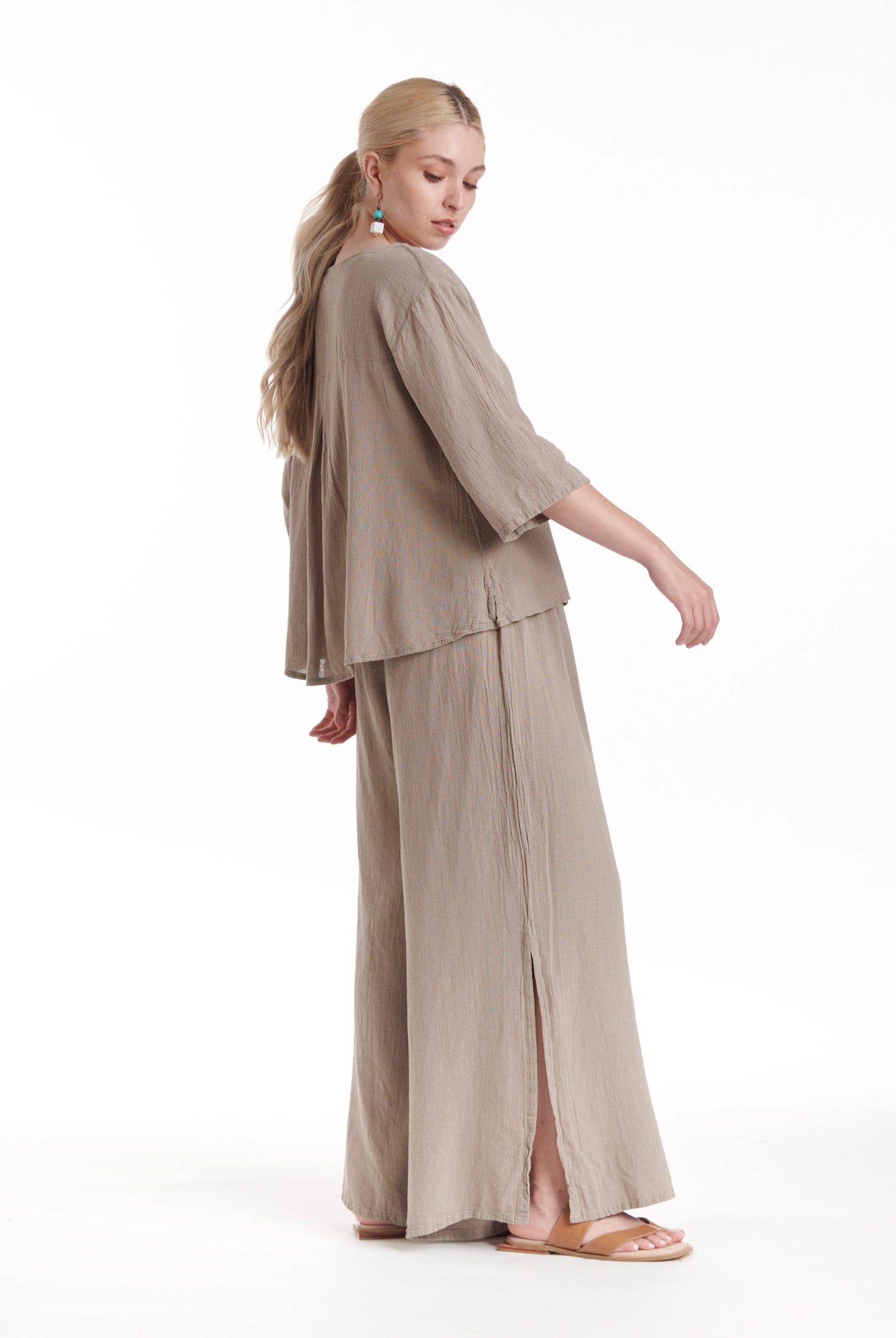 Ronie Cotton Gauze Blouse-Oh My Gauze