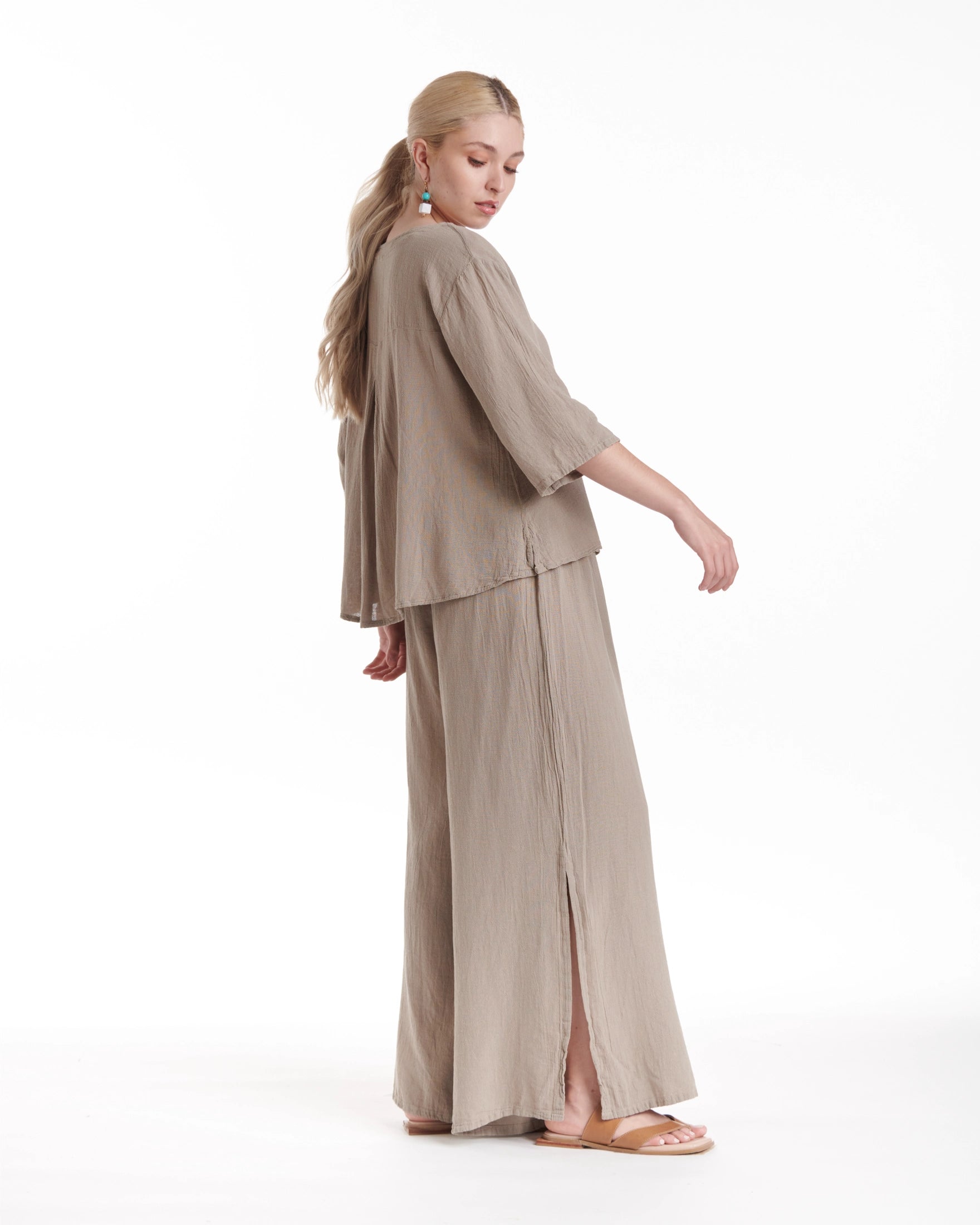 Ronie Cotton Gauze Blouse-Oh My Gauze