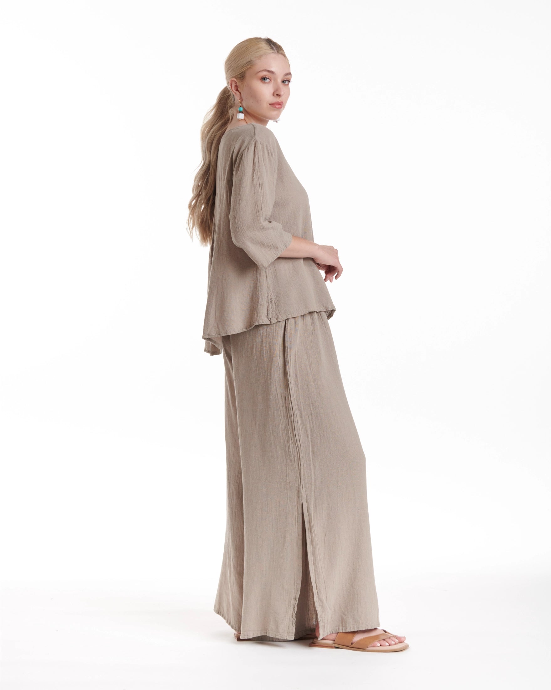 Ronie Cotton Gauze Blouse-Oh My Gauze