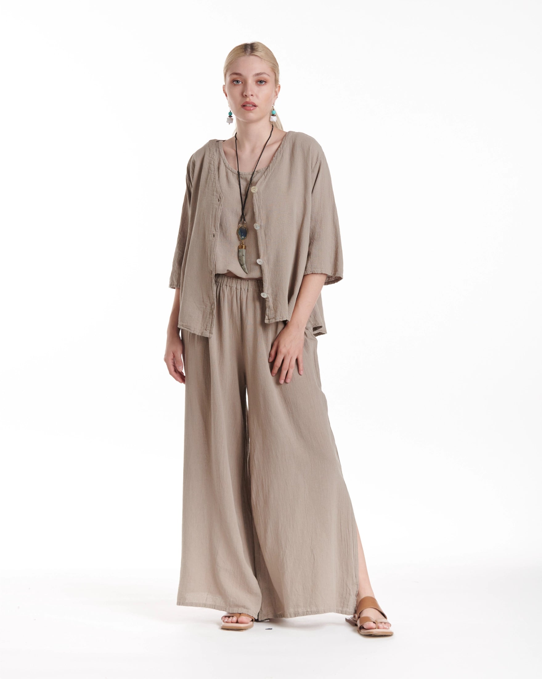 Ronie Cotton Gauze Blouse-Oh My Gauze