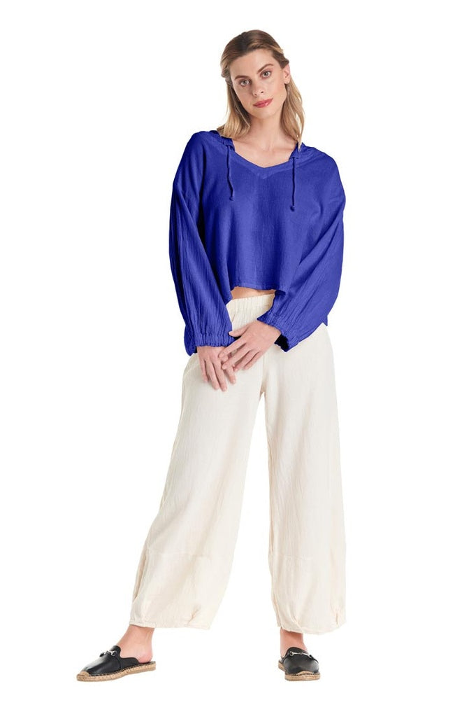 Rosalind Cotton Gauze Blouse – Final Sale-Oh My Gauze