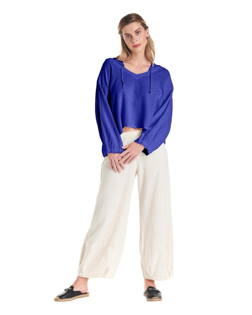 Rosalind Cotton Gauze Blouse – Final Sale-Oh My Gauze