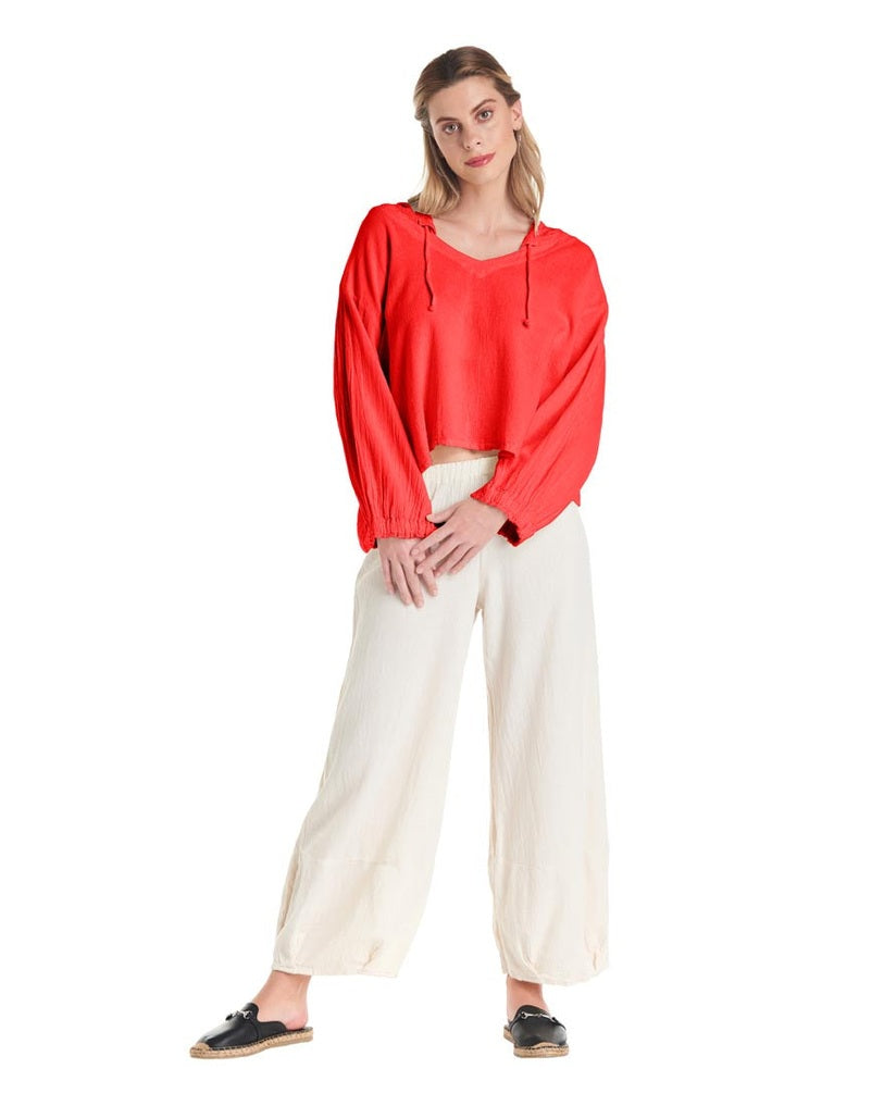 Rosalind Cotton Gauze Blouse – Final Sale-Oh My Gauze