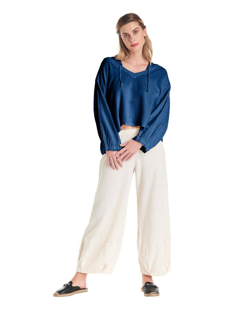 Rosalind Cotton Gauze Blouse – Final Sale-Oh My Gauze