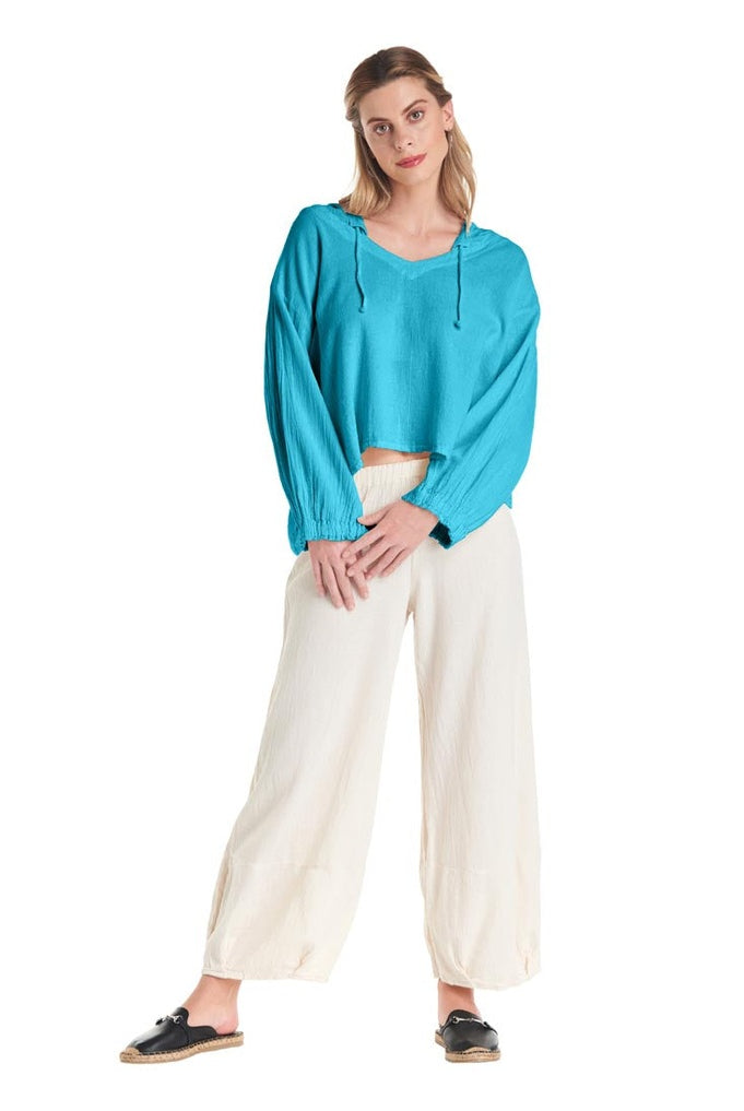 Rosalind Cotton Gauze Blouse – Final Sale-Oh My Gauze