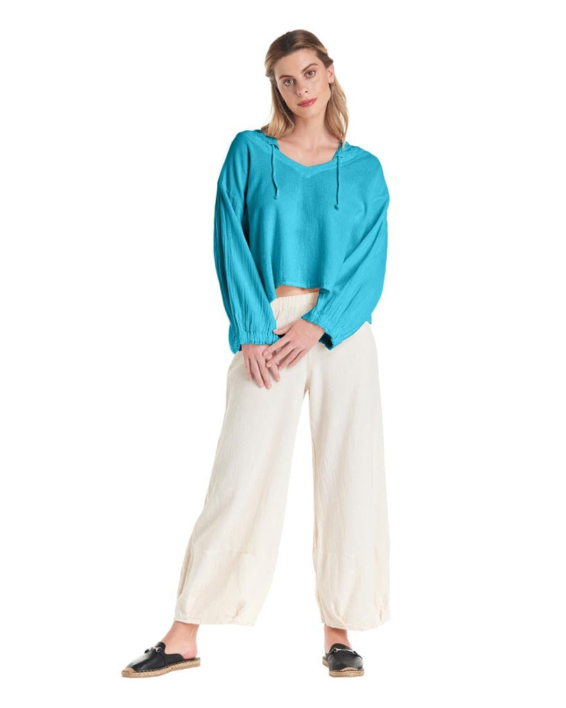 Rosalind Cotton Gauze Blouse – Final Sale-Oh My Gauze