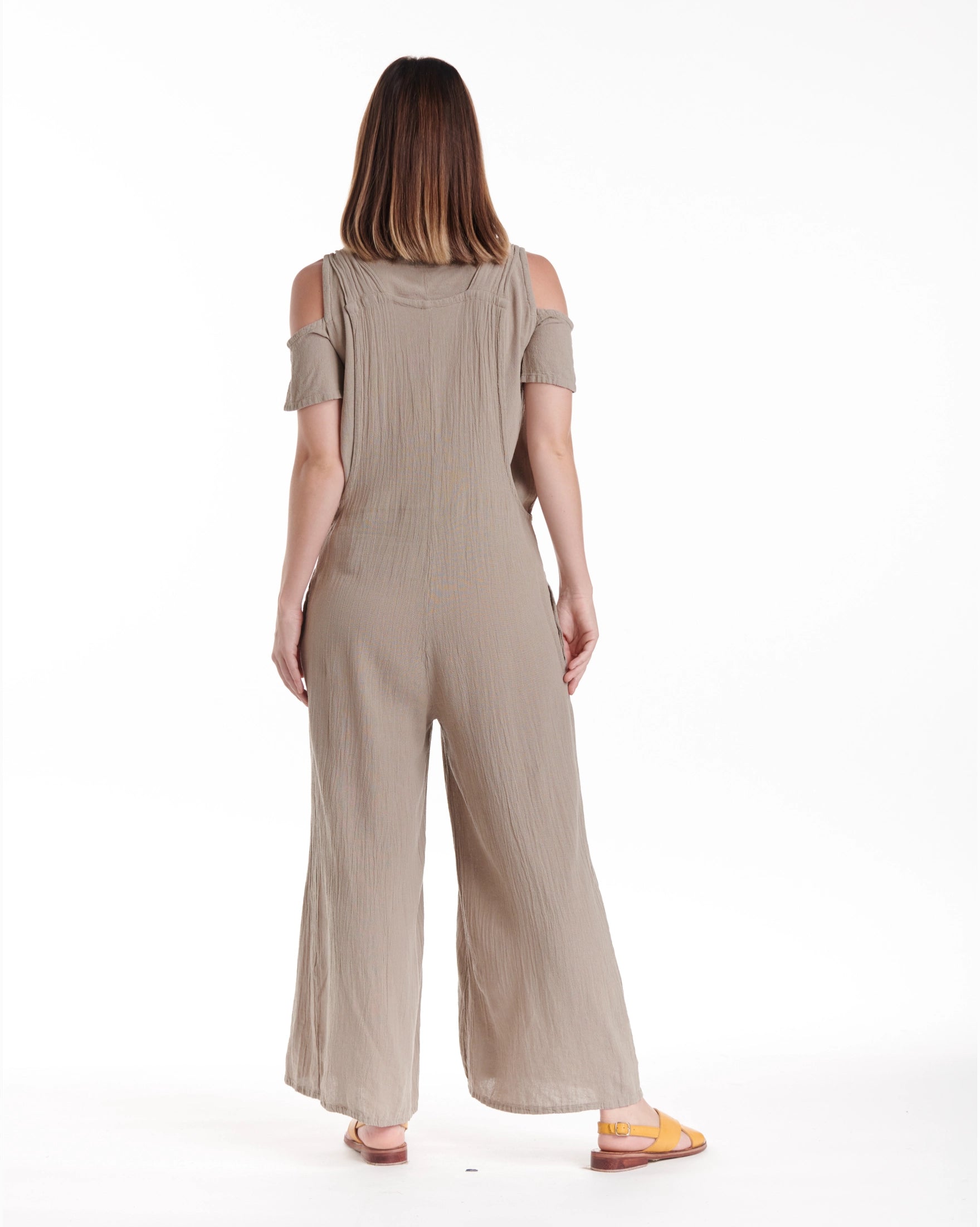 Sabina Cotton Gauze Jumpsuit - Final Sale-Oh My Gauze