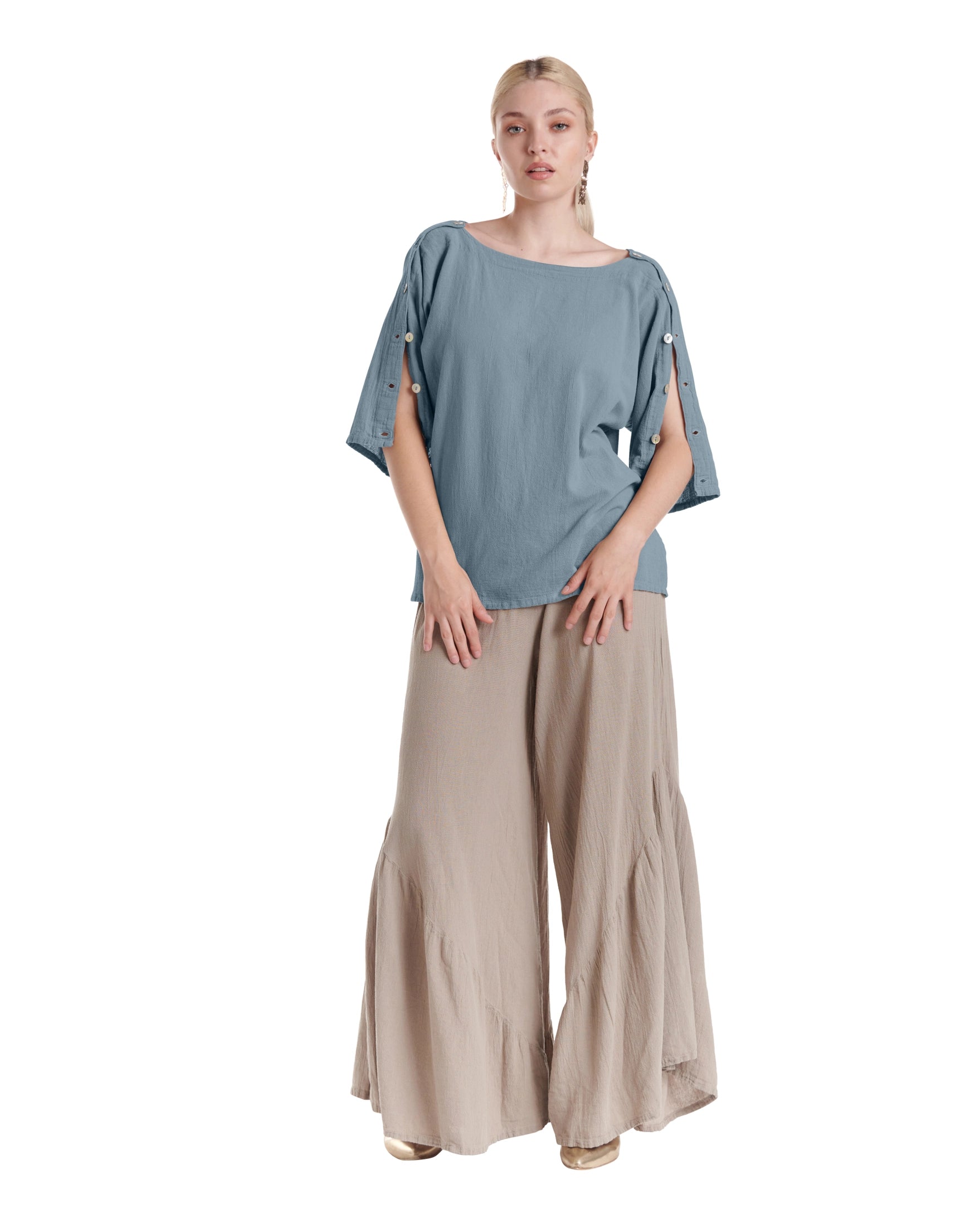 Saint Cotton Gauze Blouse-Oh My Gauze