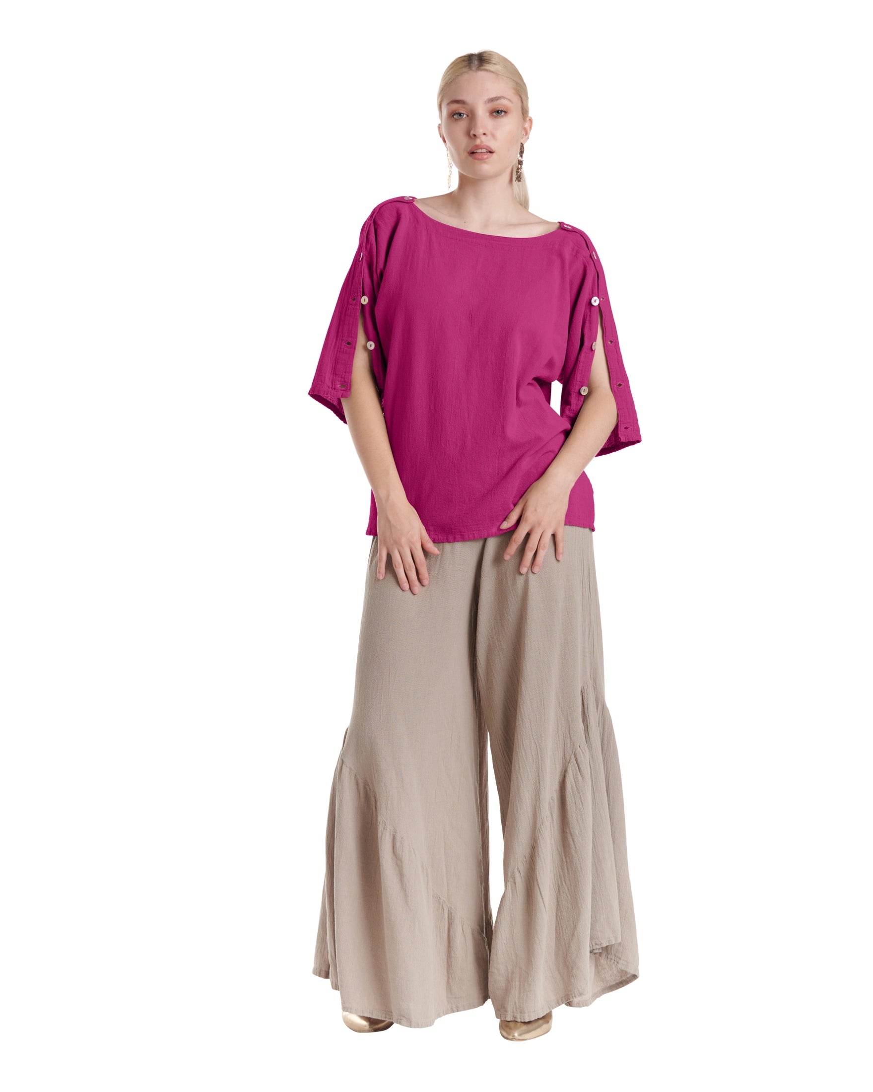 Saint Cotton Gauze Blouse-Oh My Gauze