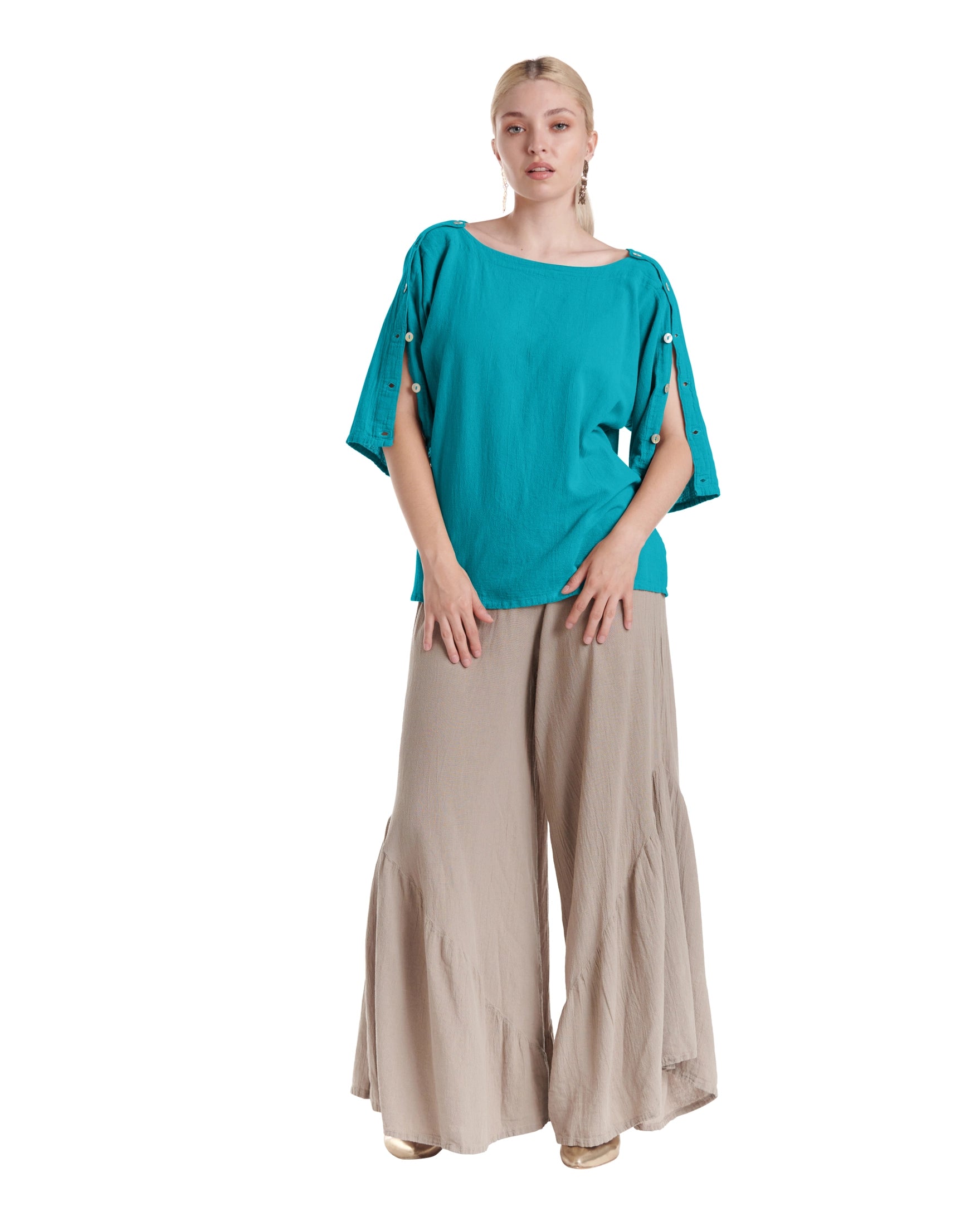 Saint Cotton Gauze Blouse-Oh My Gauze