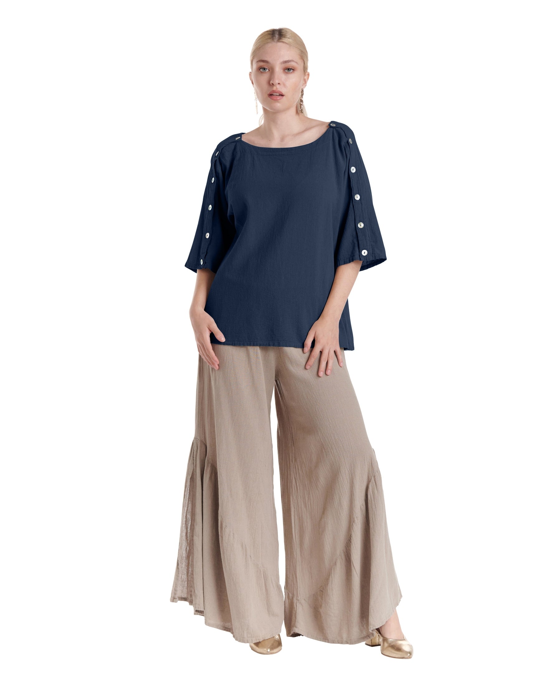 Saint Cotton Gauze Blouse-Oh My Gauze