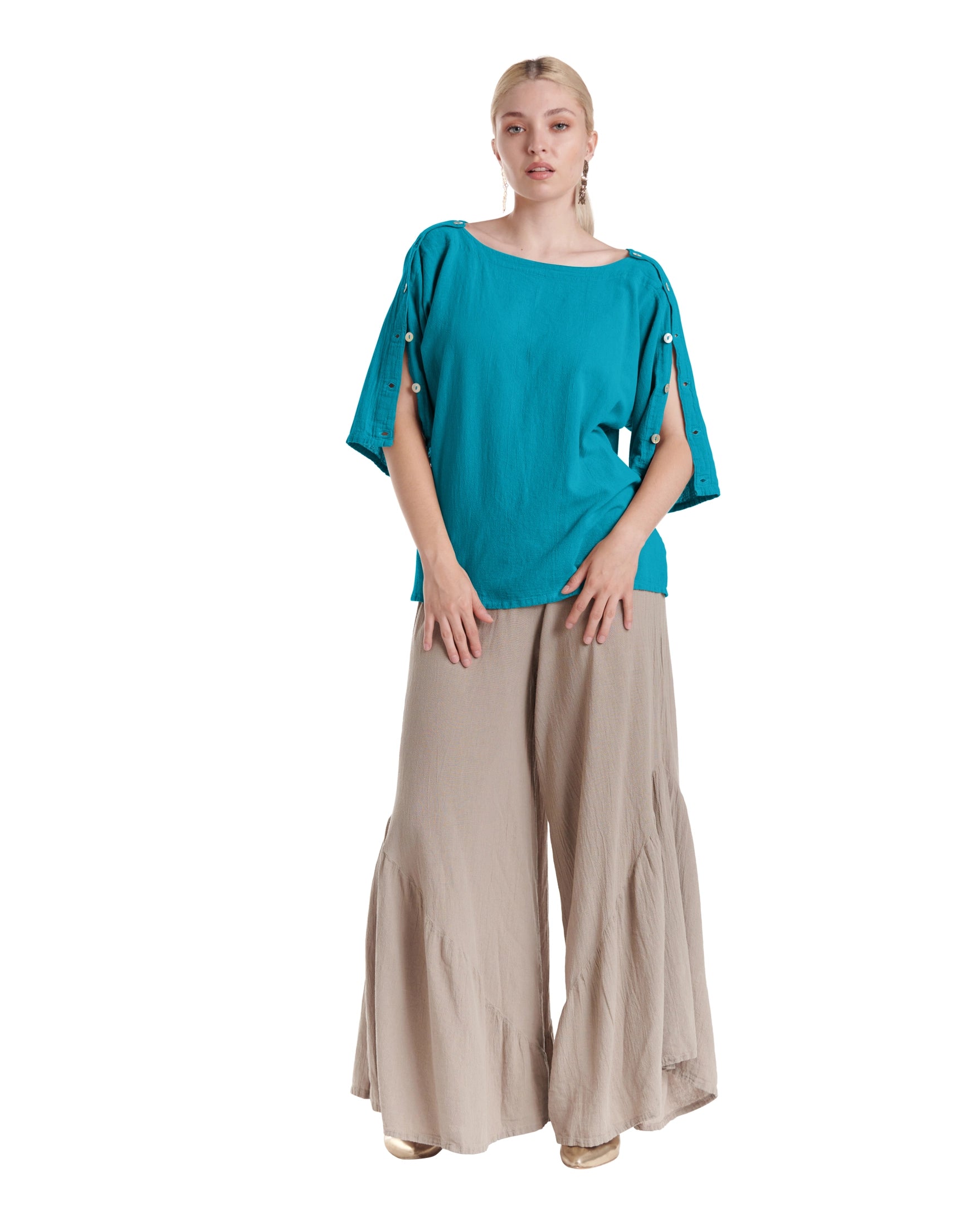 Saint Cotton Gauze Blouse-Oh My Gauze