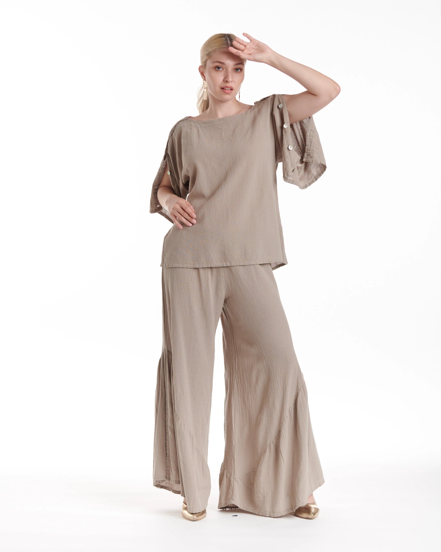 Saint Cotton Gauze Blouse-Oh My Gauze