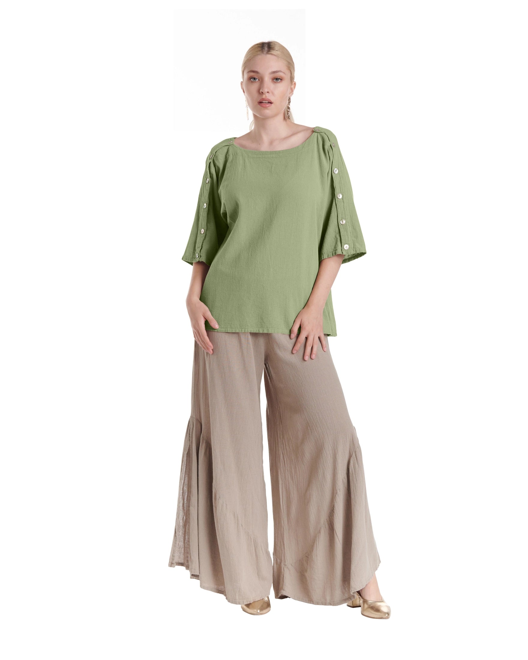 Saint Cotton Gauze Blouse-Oh My Gauze