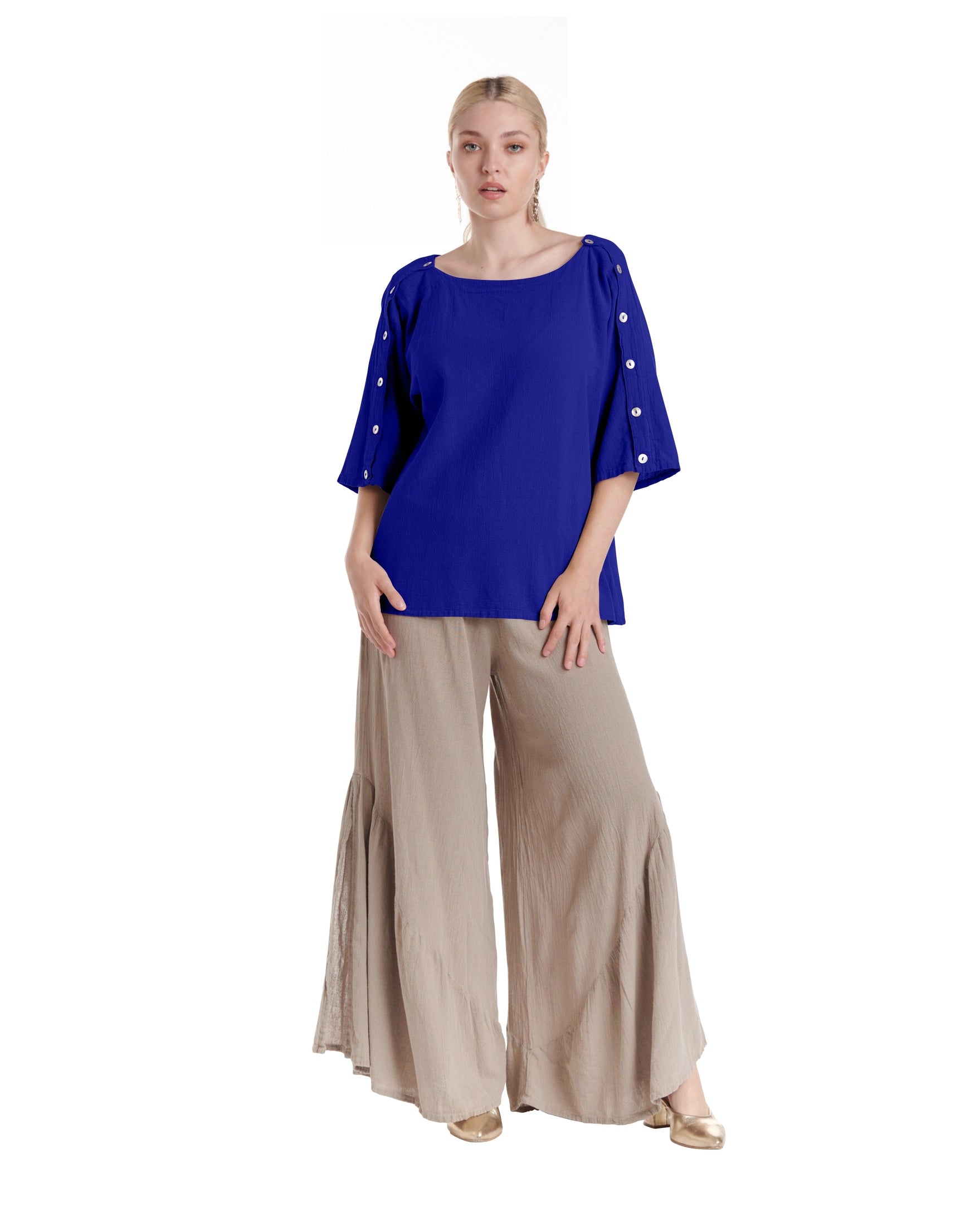 Saint Cotton Gauze Blouse-Oh My Gauze