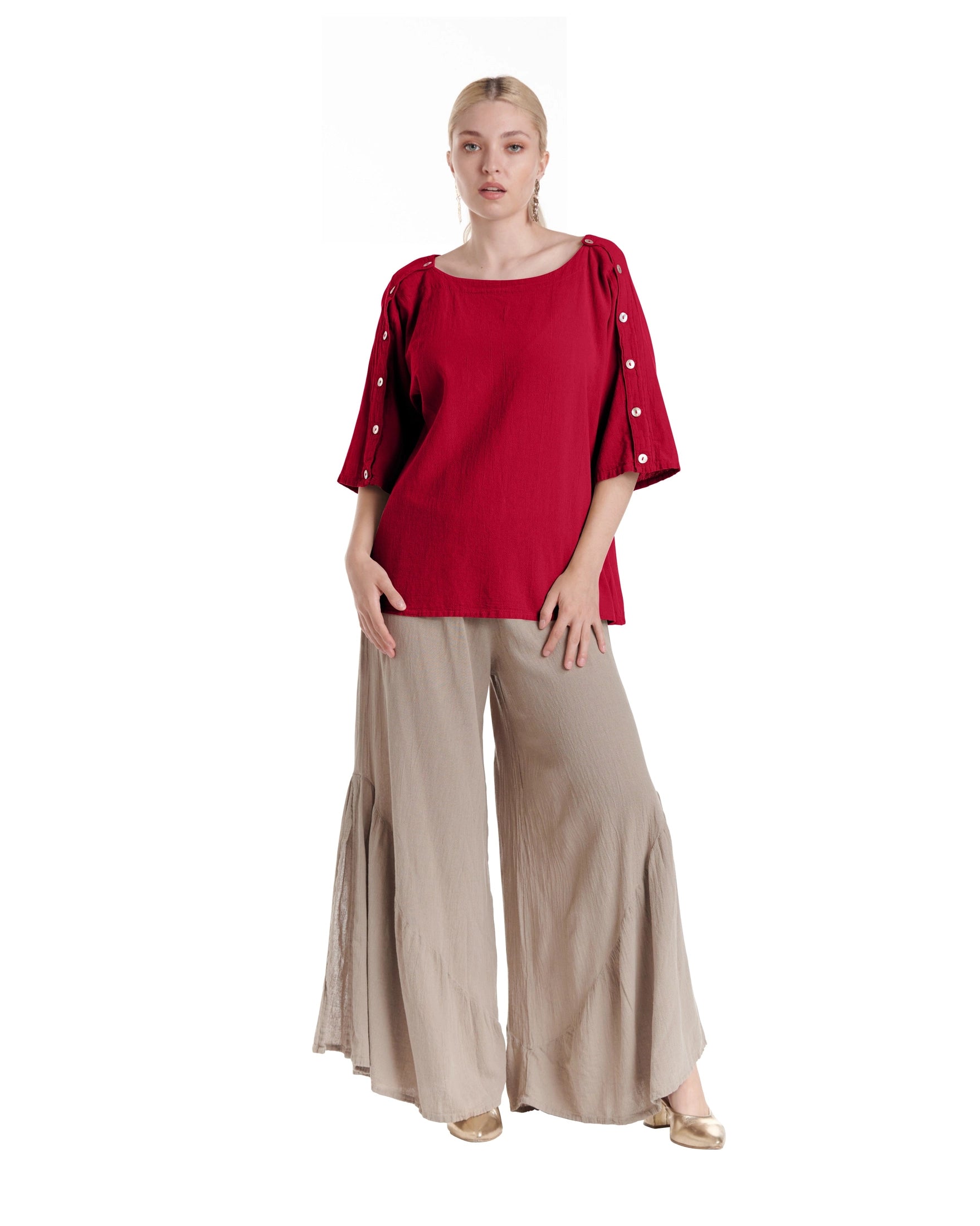 Saint Cotton Gauze Blouse-Oh My Gauze