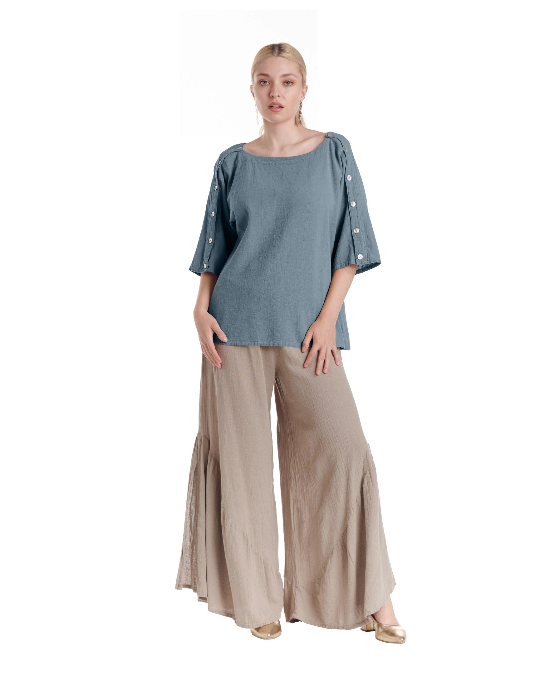 Saint Cotton Gauze Blouse-Oh My Gauze