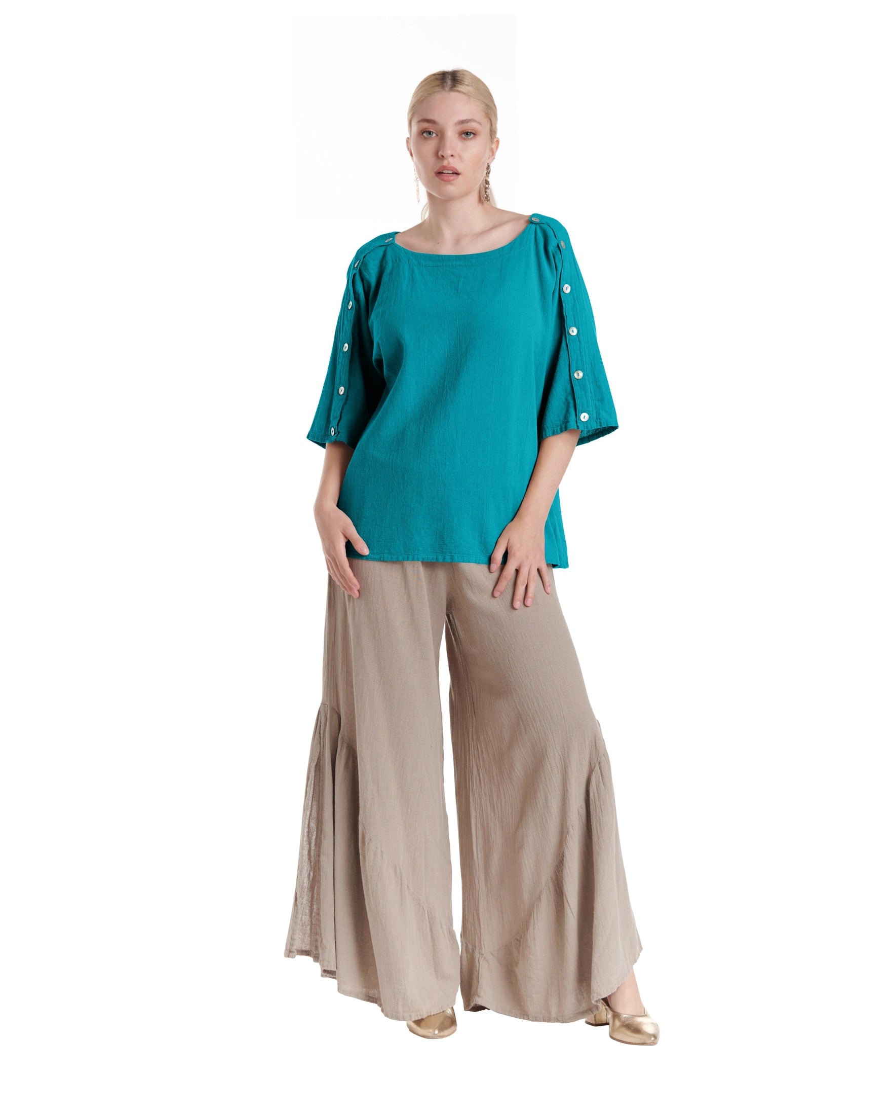 Saint Cotton Gauze Blouse-Oh My Gauze