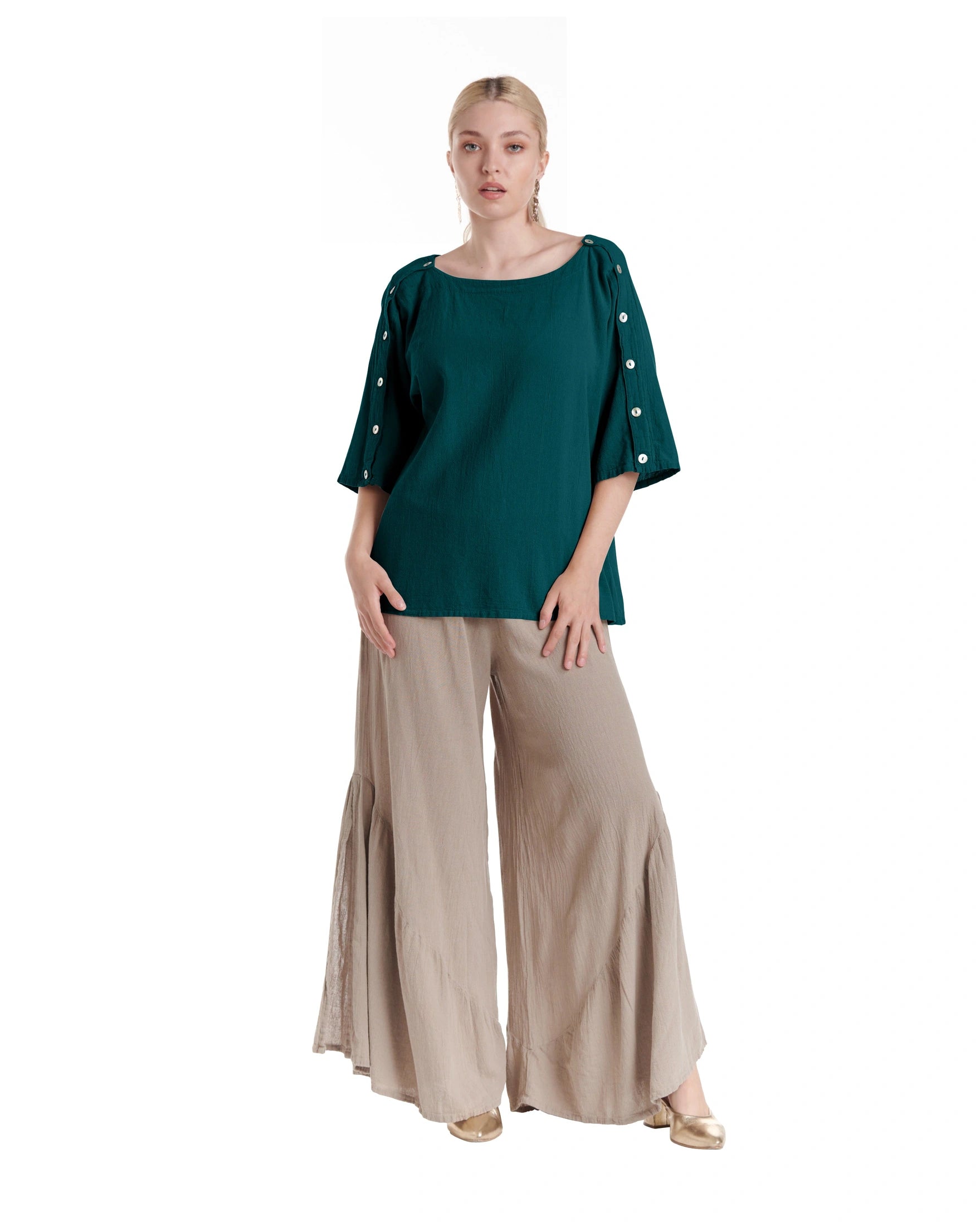 Saint Cotton Gauze Blouse-Oh My Gauze