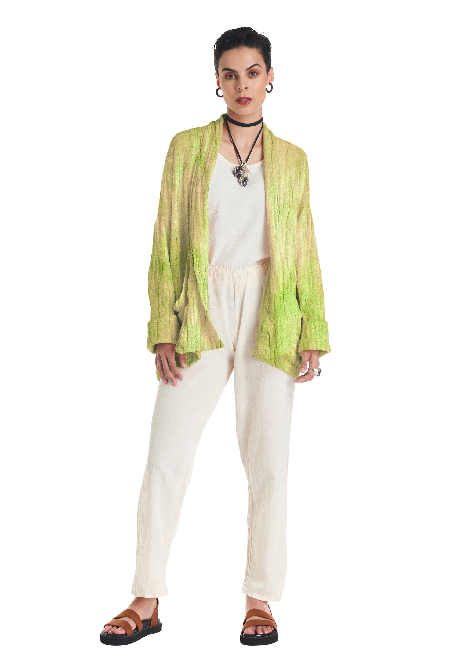 Sakura Cotton Gauze Jacket-Oh My Gauze