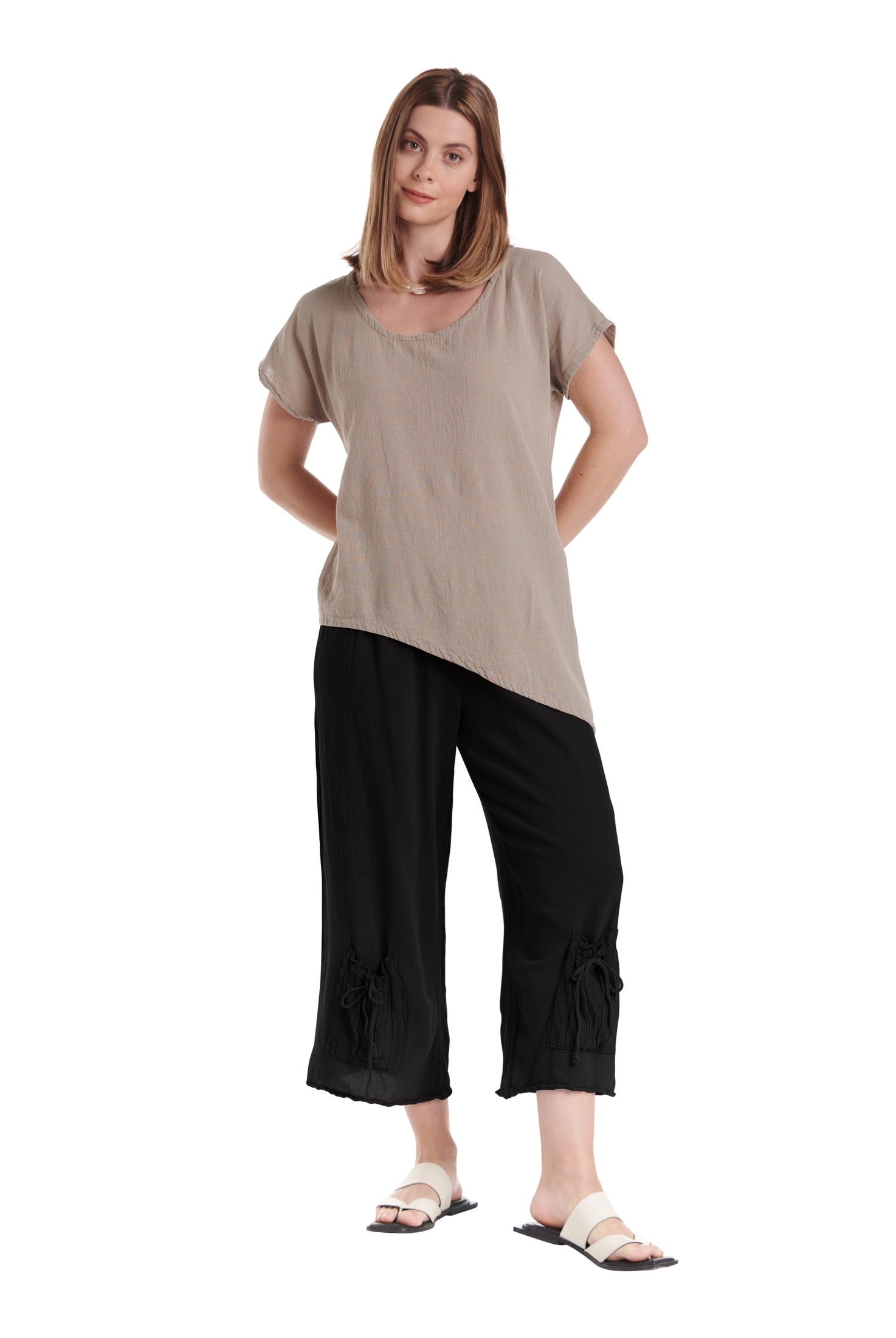 Sammy Cotton Gauze Pants-Oh My Gauze