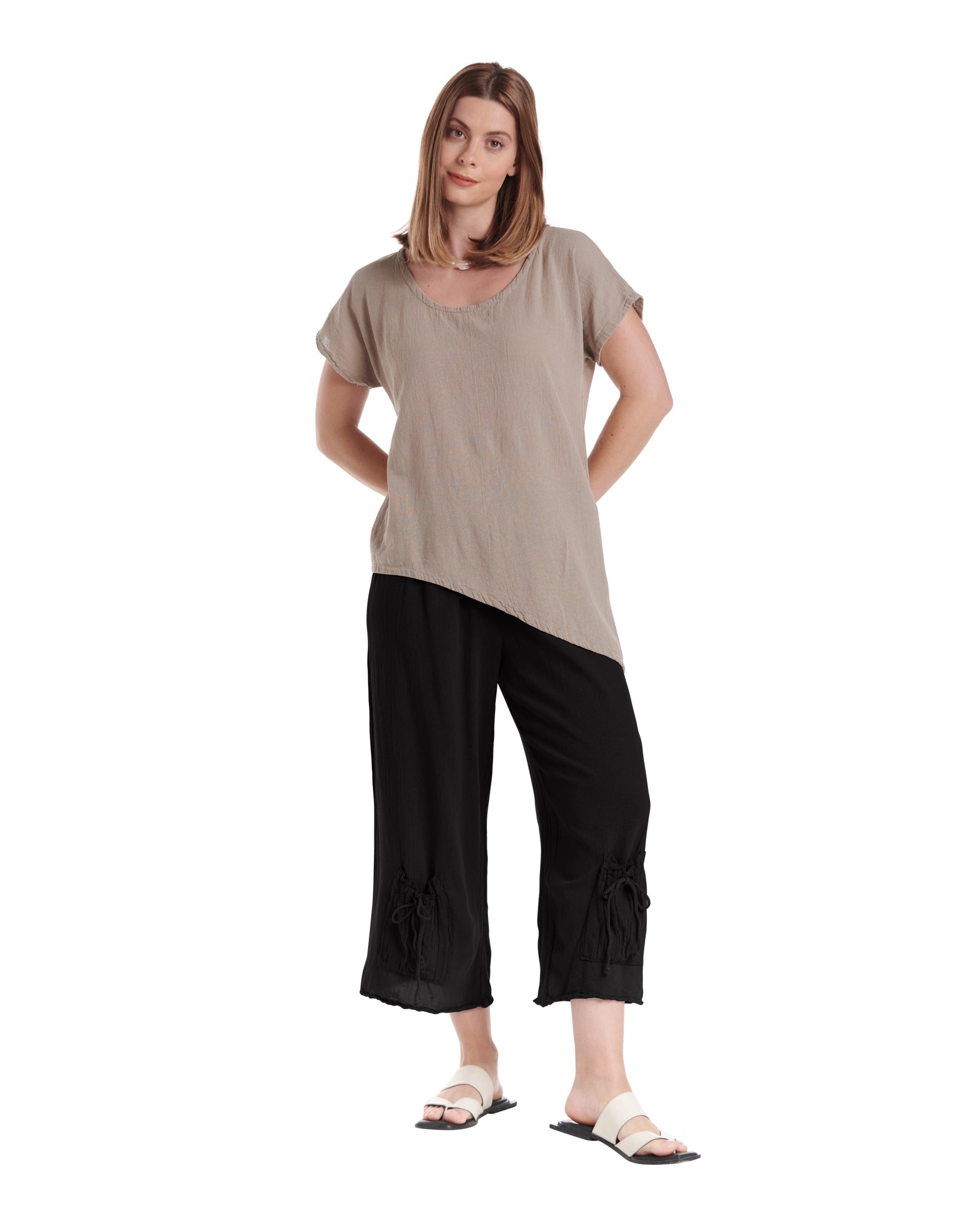 Sammy Cotton Gauze Pants-Oh My Gauze