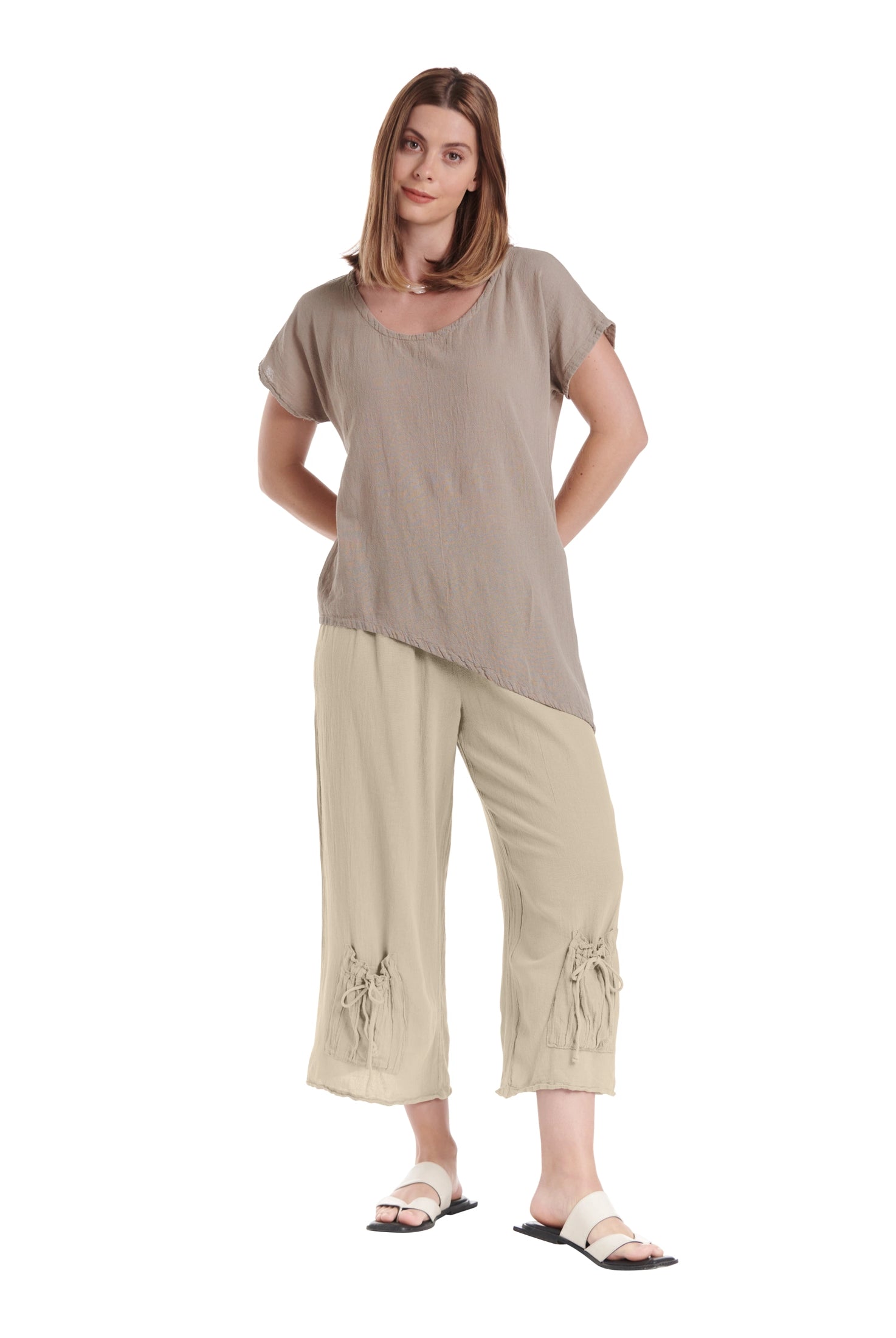 Sammy Cotton Gauze Pants-Oh My Gauze