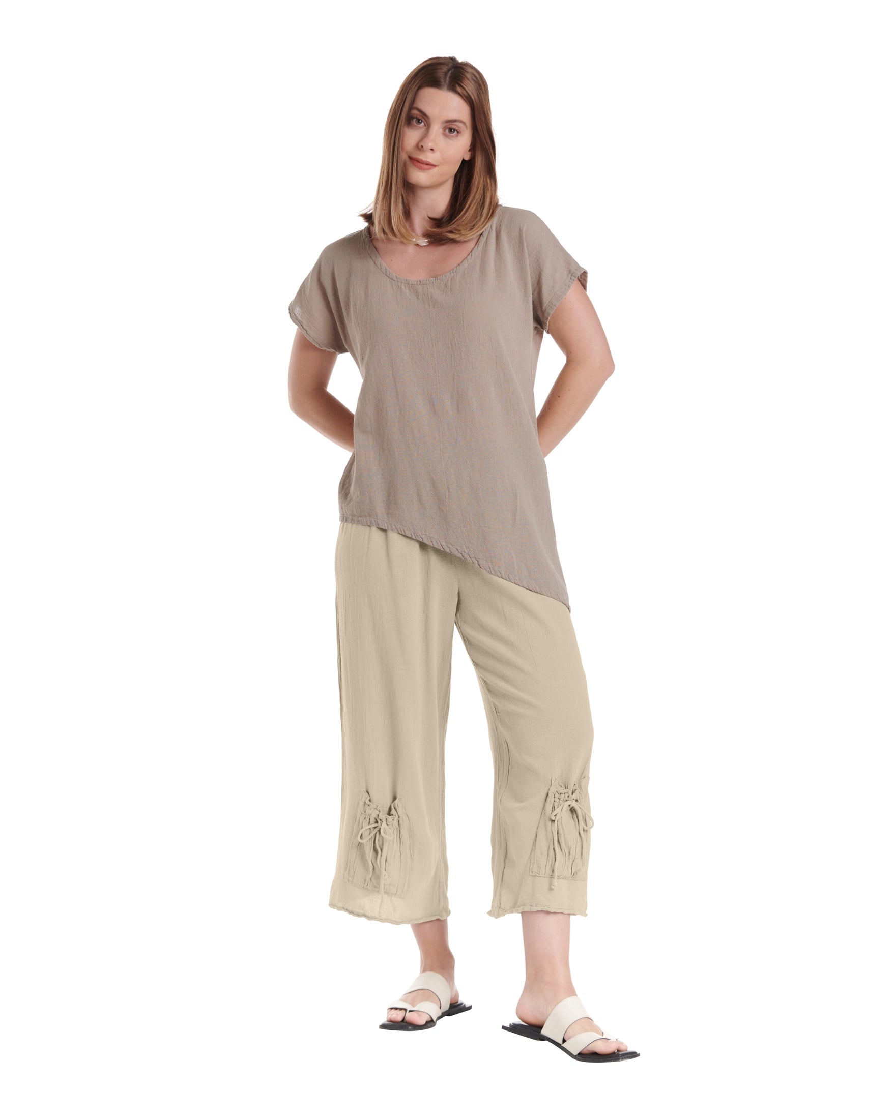 Sammy Cotton Gauze Pants-Oh My Gauze