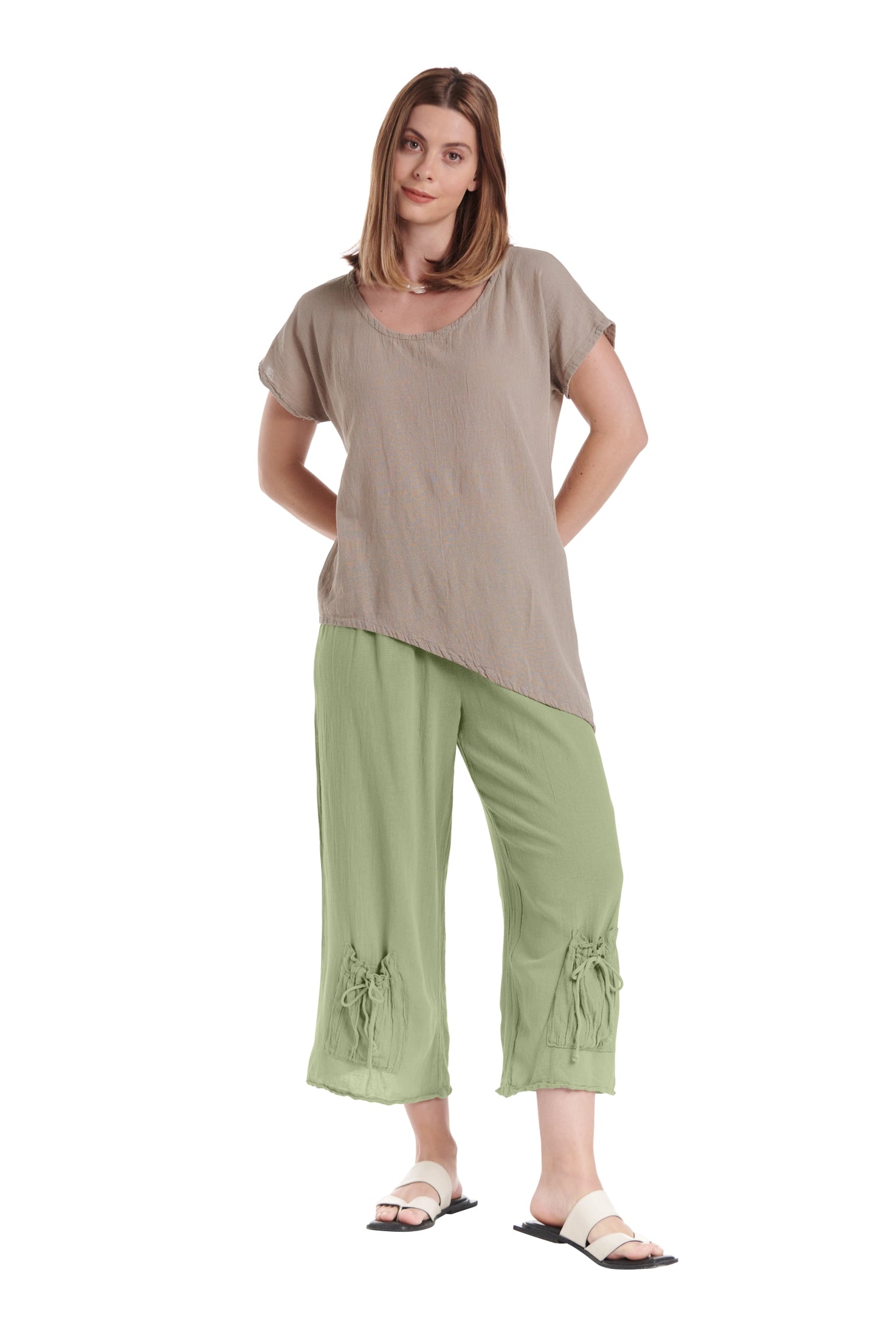 Sammy Cotton Gauze Pants-Oh My Gauze